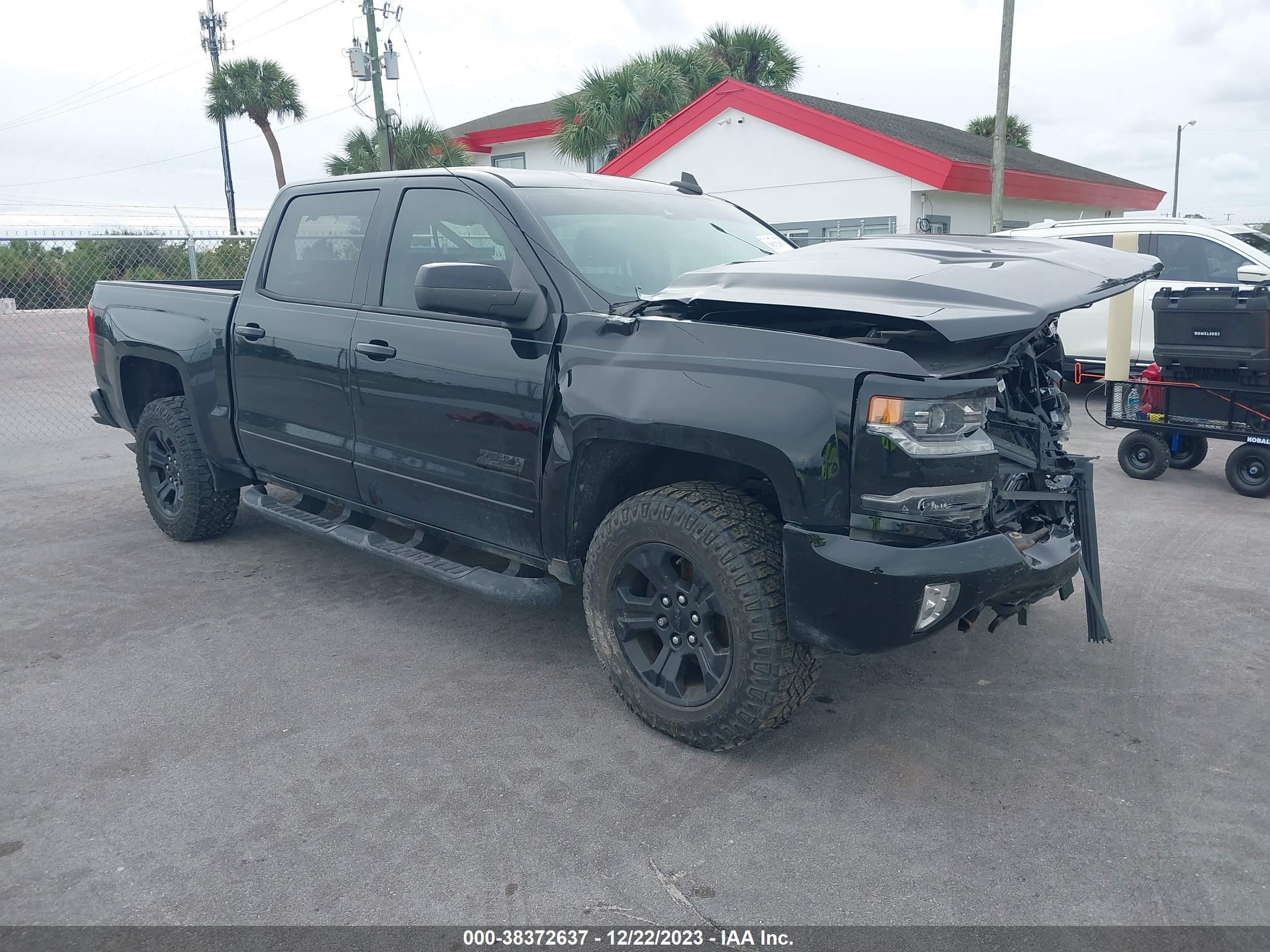 2017 Chevrolet Silverado 1500 2Lz vin: 3GCUKSEJ8HG283554