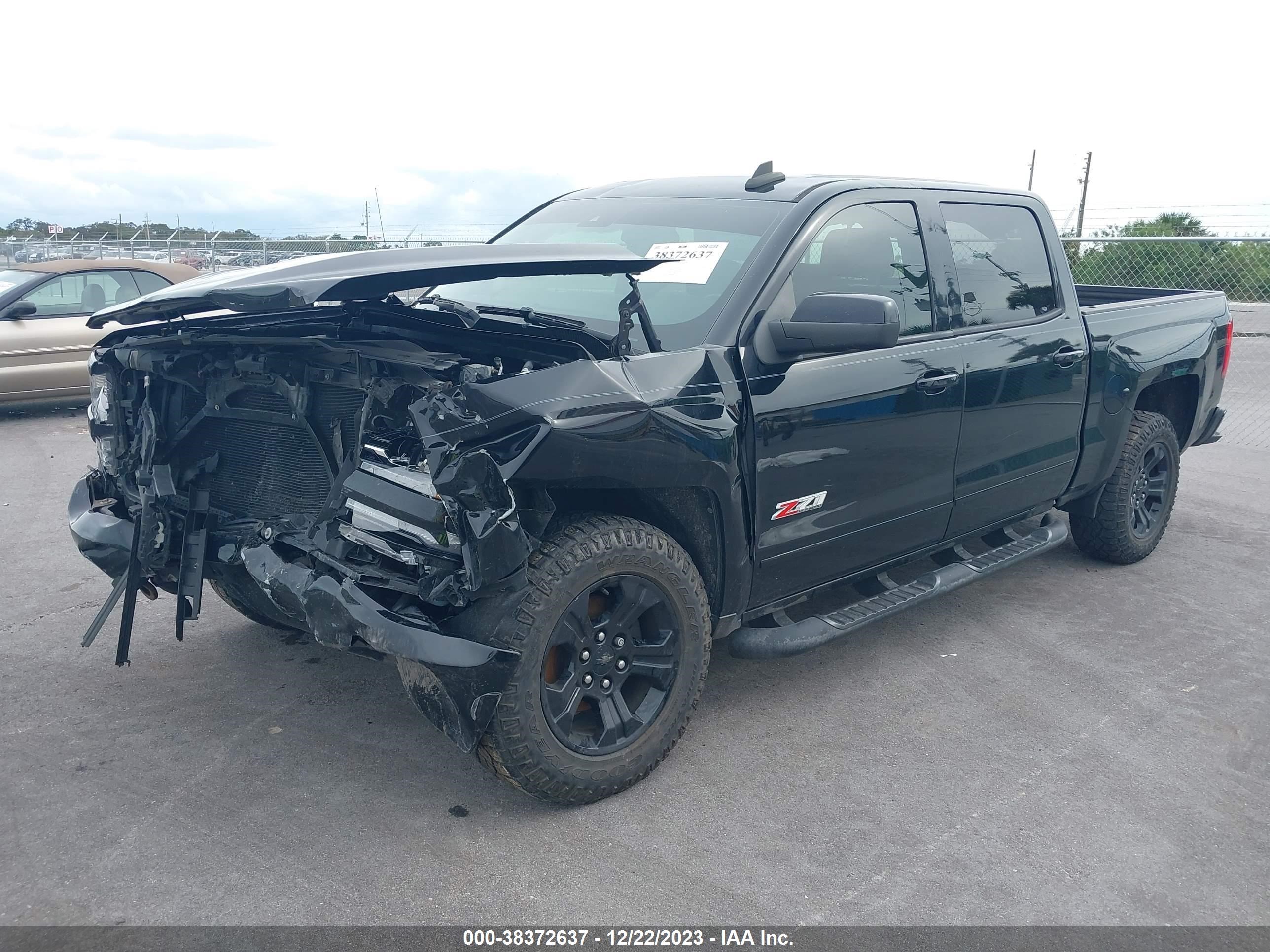 2017 Chevrolet Silverado 1500 2Lz vin: 3GCUKSEJ8HG283554