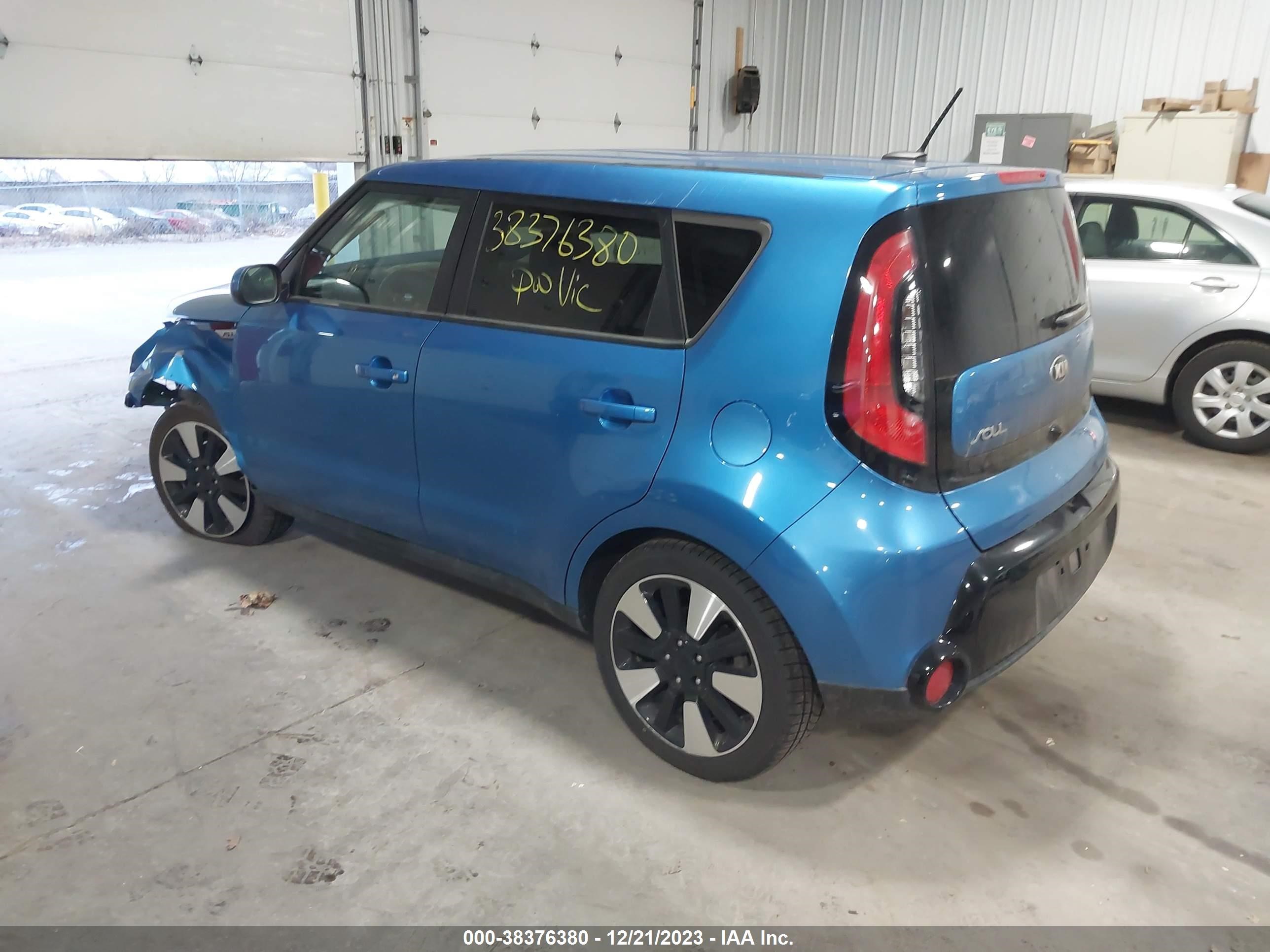 2016 Kia Soul + vin: KNDJP3A52G7298516