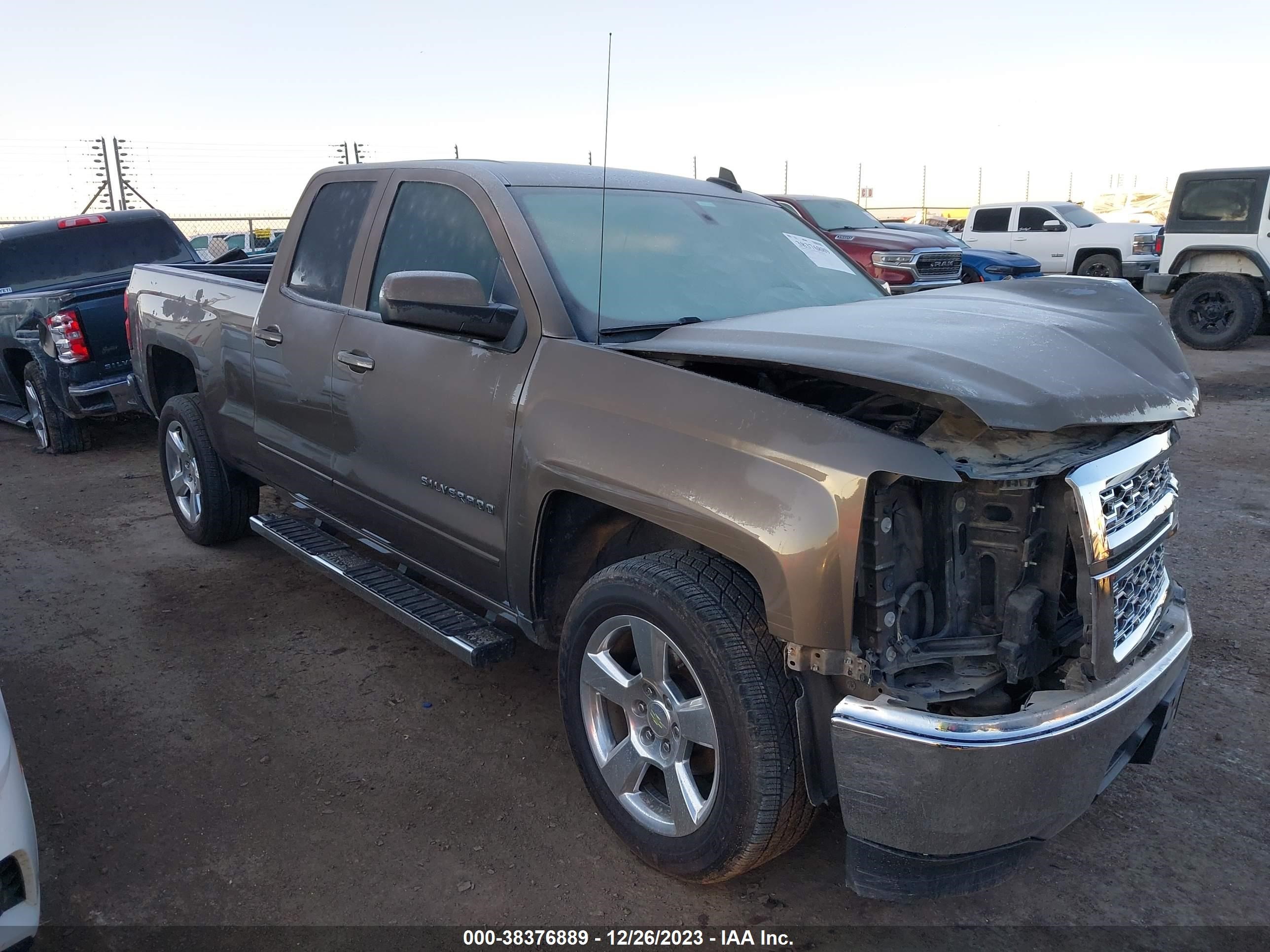 2015 Chevrolet Silverado 1500 1Lt vin: 1GCRCREC2FZ183489