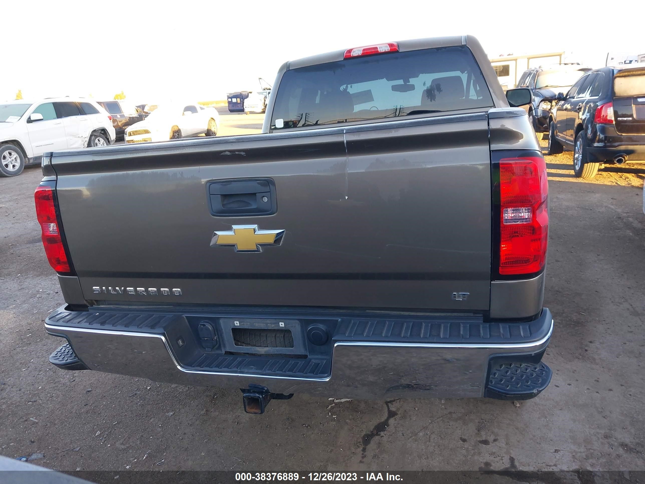 2015 Chevrolet Silverado 1500 1Lt vin: 1GCRCREC2FZ183489