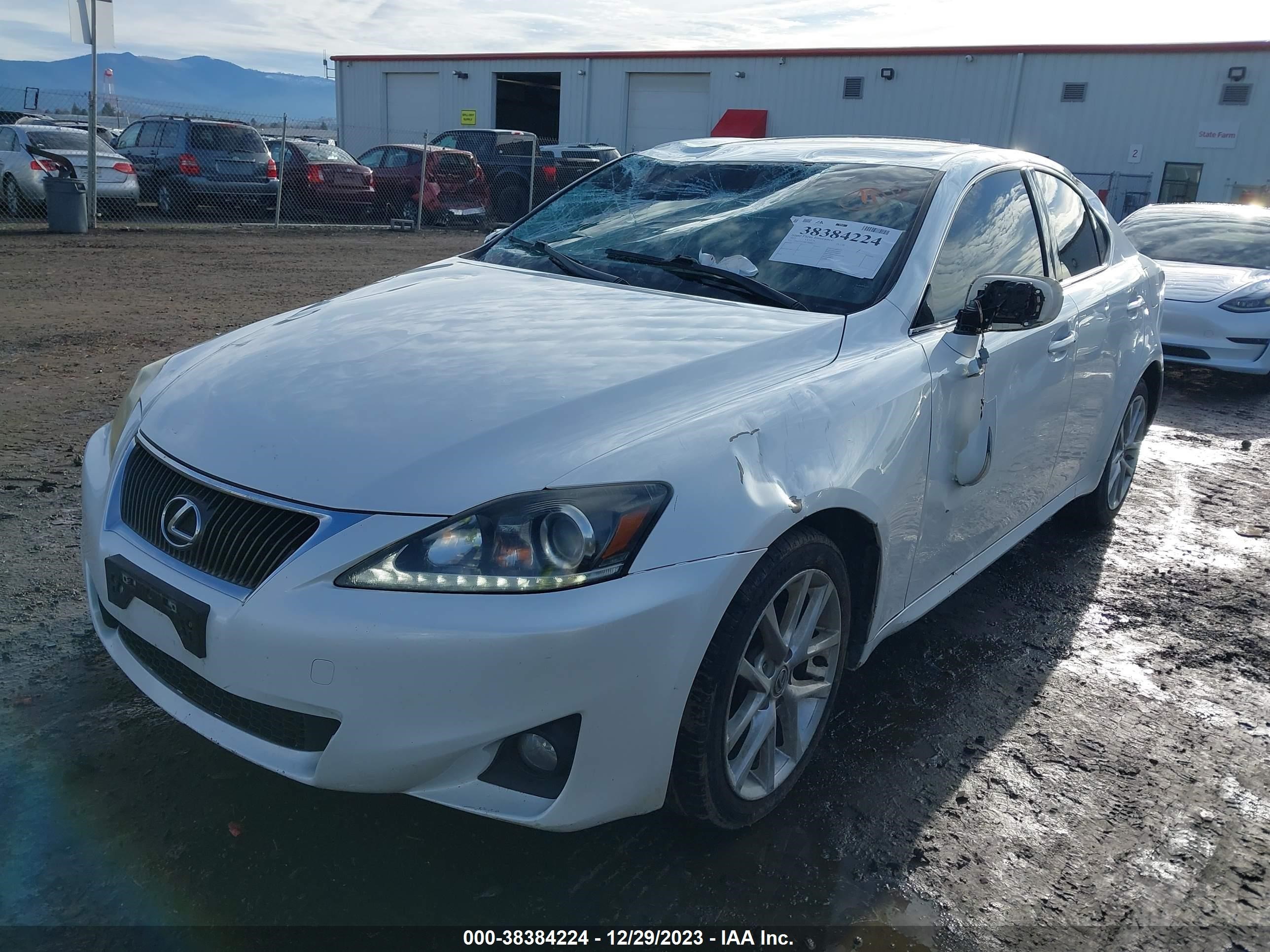 2012 Lexus Is 250 vin: JTHCF5C2XC5054837