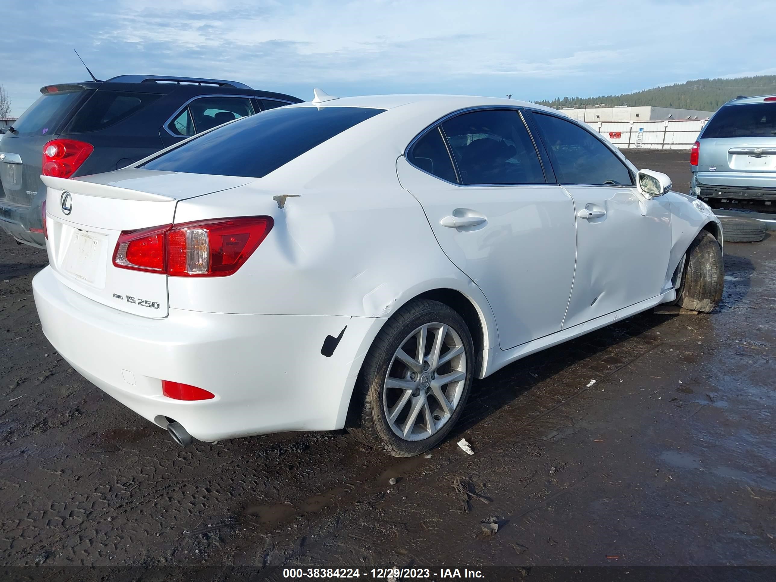 2012 Lexus Is 250 vin: JTHCF5C2XC5054837