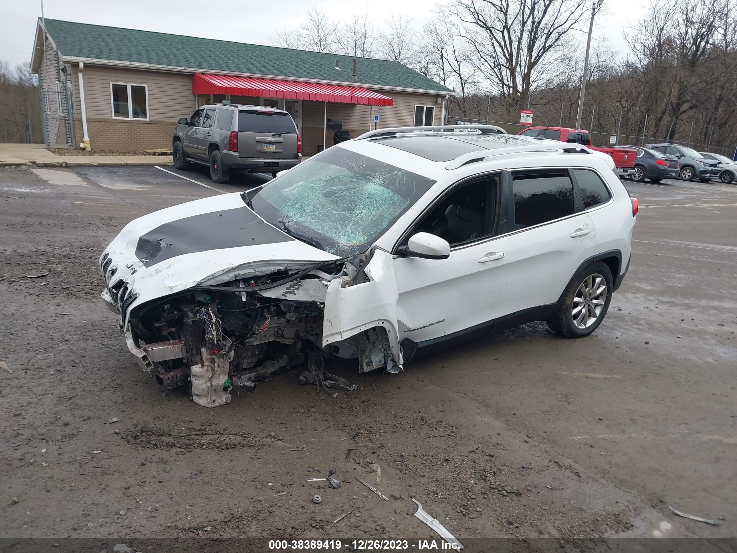 2014 Jeep Cherokee Limited vin: 1C4PJMDS7EW265209