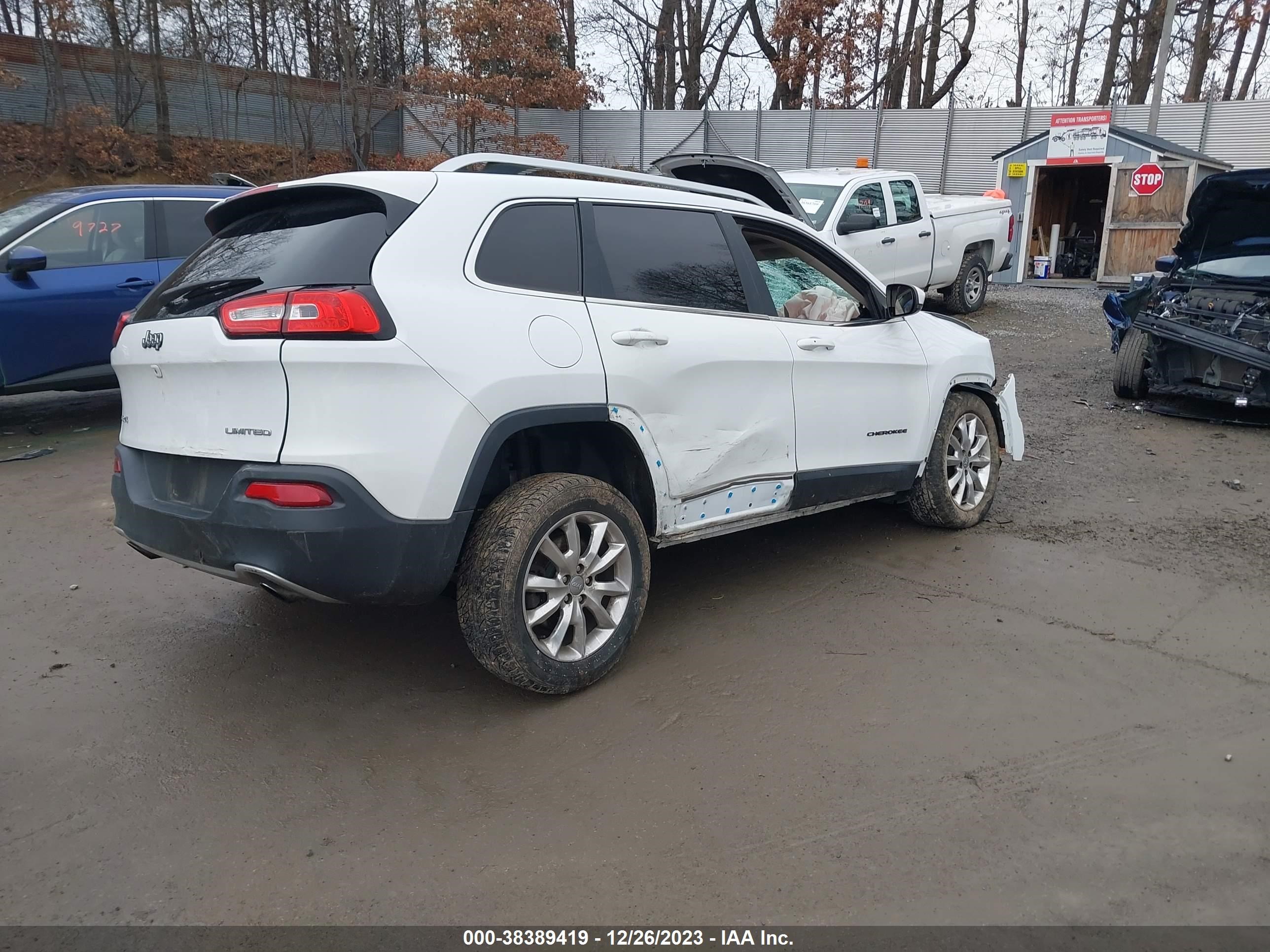 2014 Jeep Cherokee Limited vin: 1C4PJMDS7EW265209