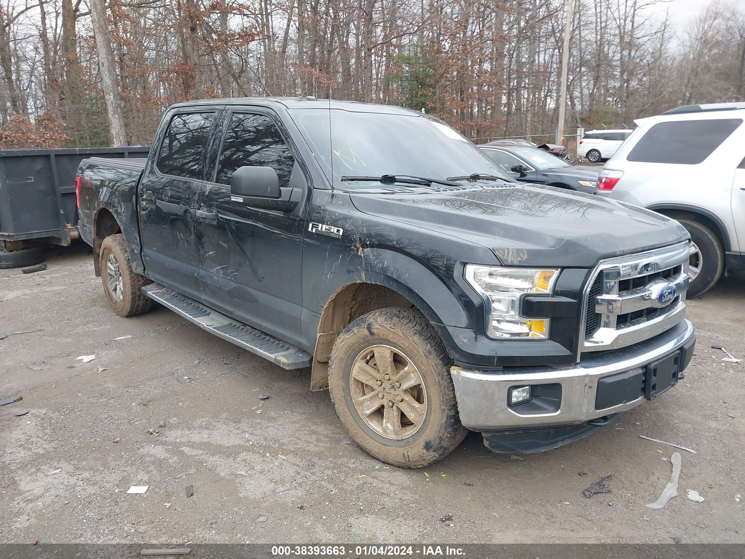 2015 Ford F-150 Xlt vin: 1FTEW1EF2FFC48554