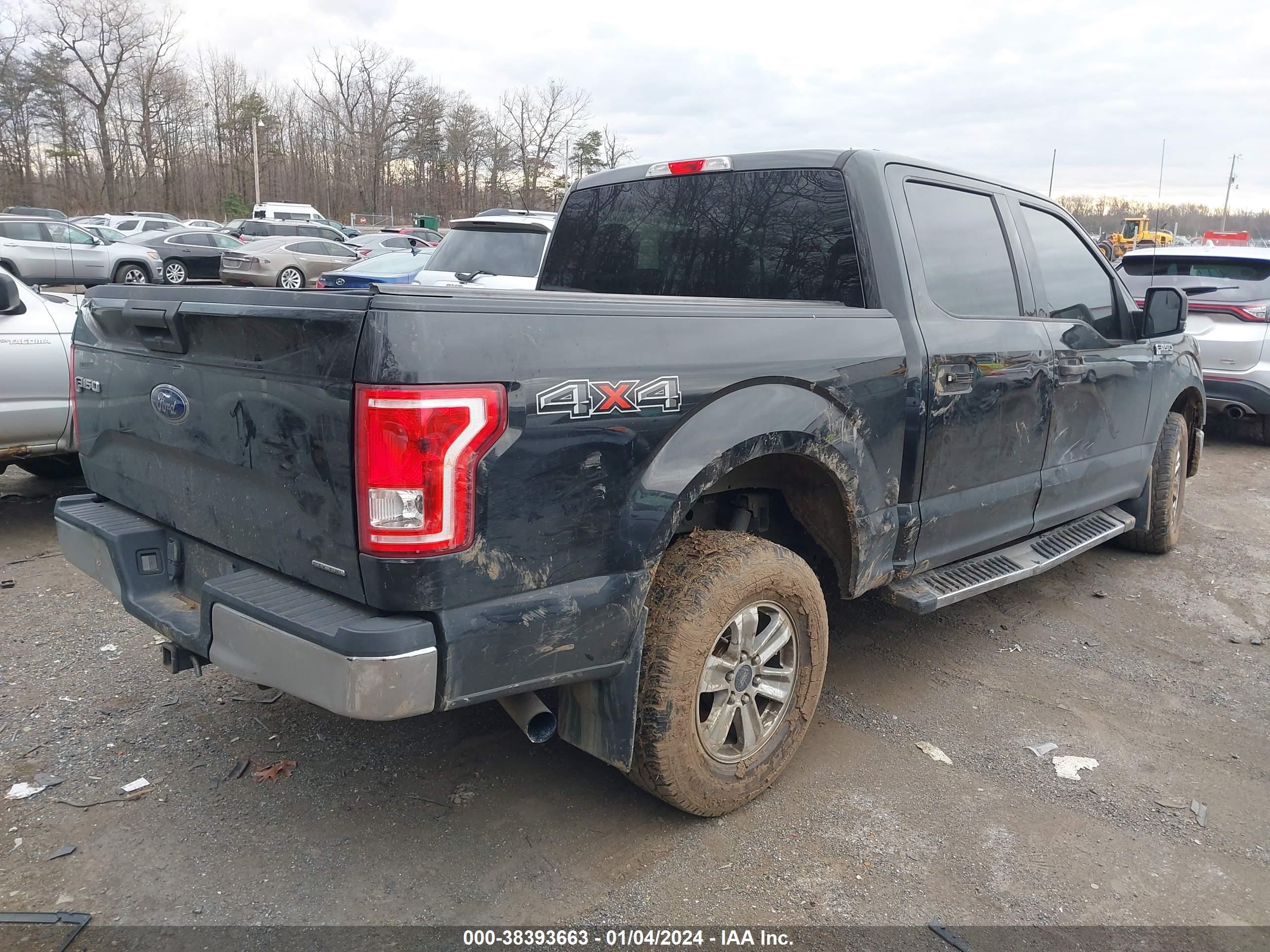 2015 Ford F-150 Xlt vin: 1FTEW1EF2FFC48554