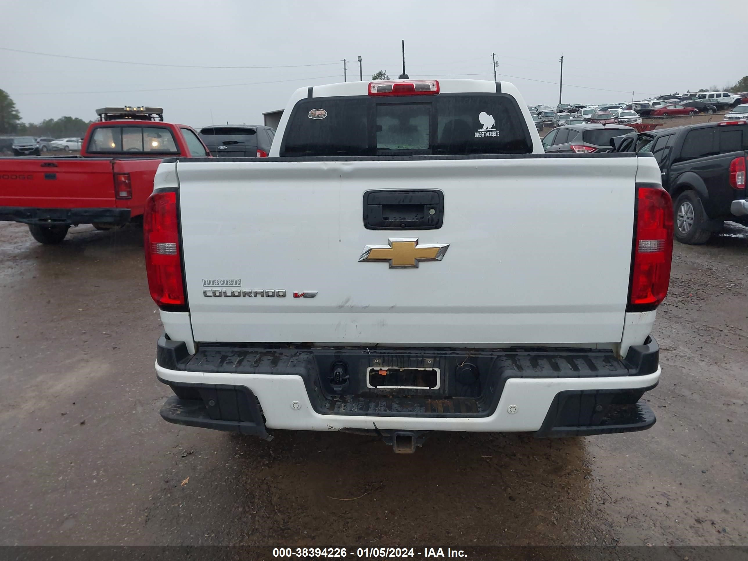 2019 Chevrolet Colorado Z71 vin: 1GCGTDEN1K1303447