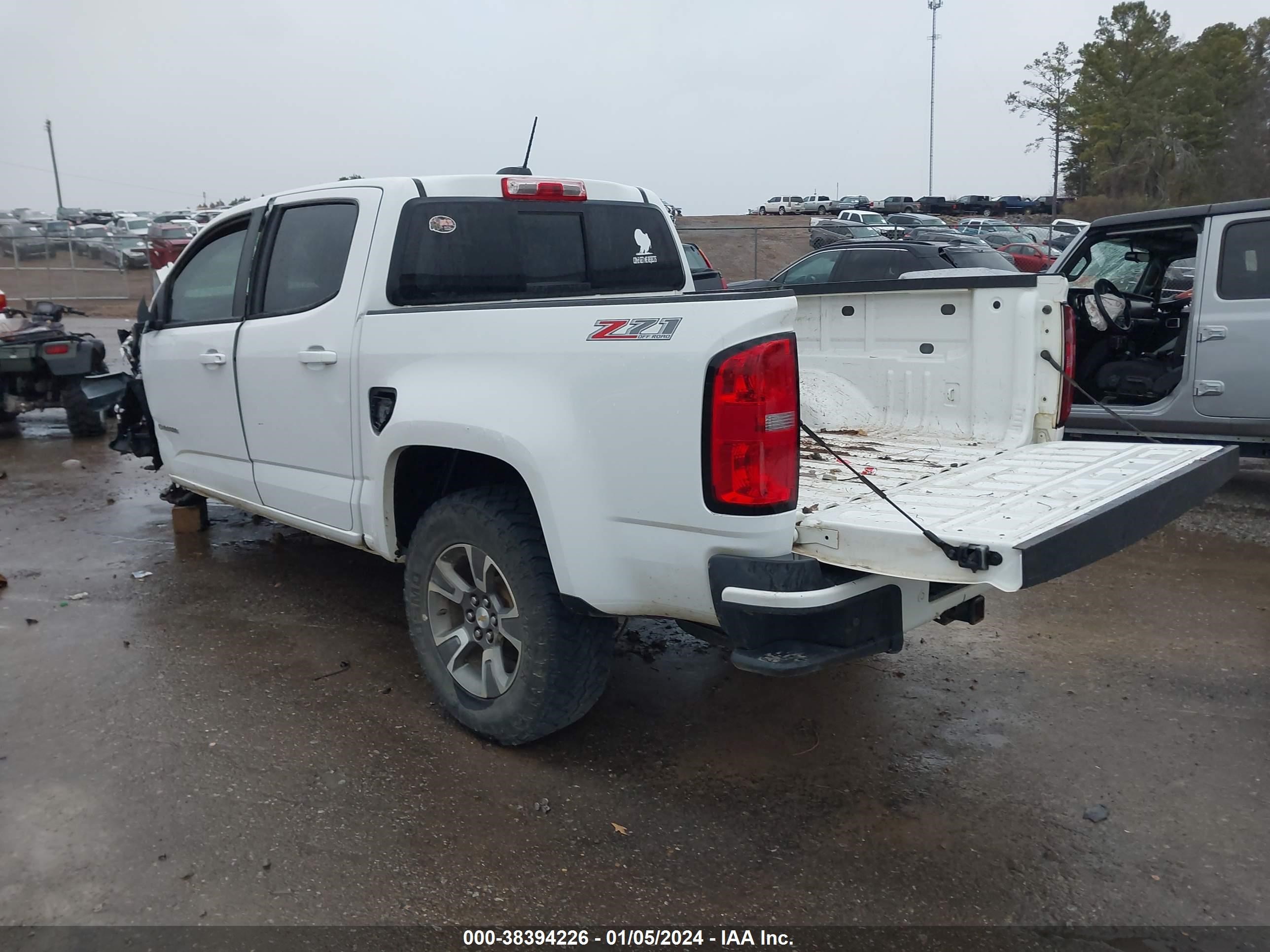 2019 Chevrolet Colorado Z71 vin: 1GCGTDEN1K1303447