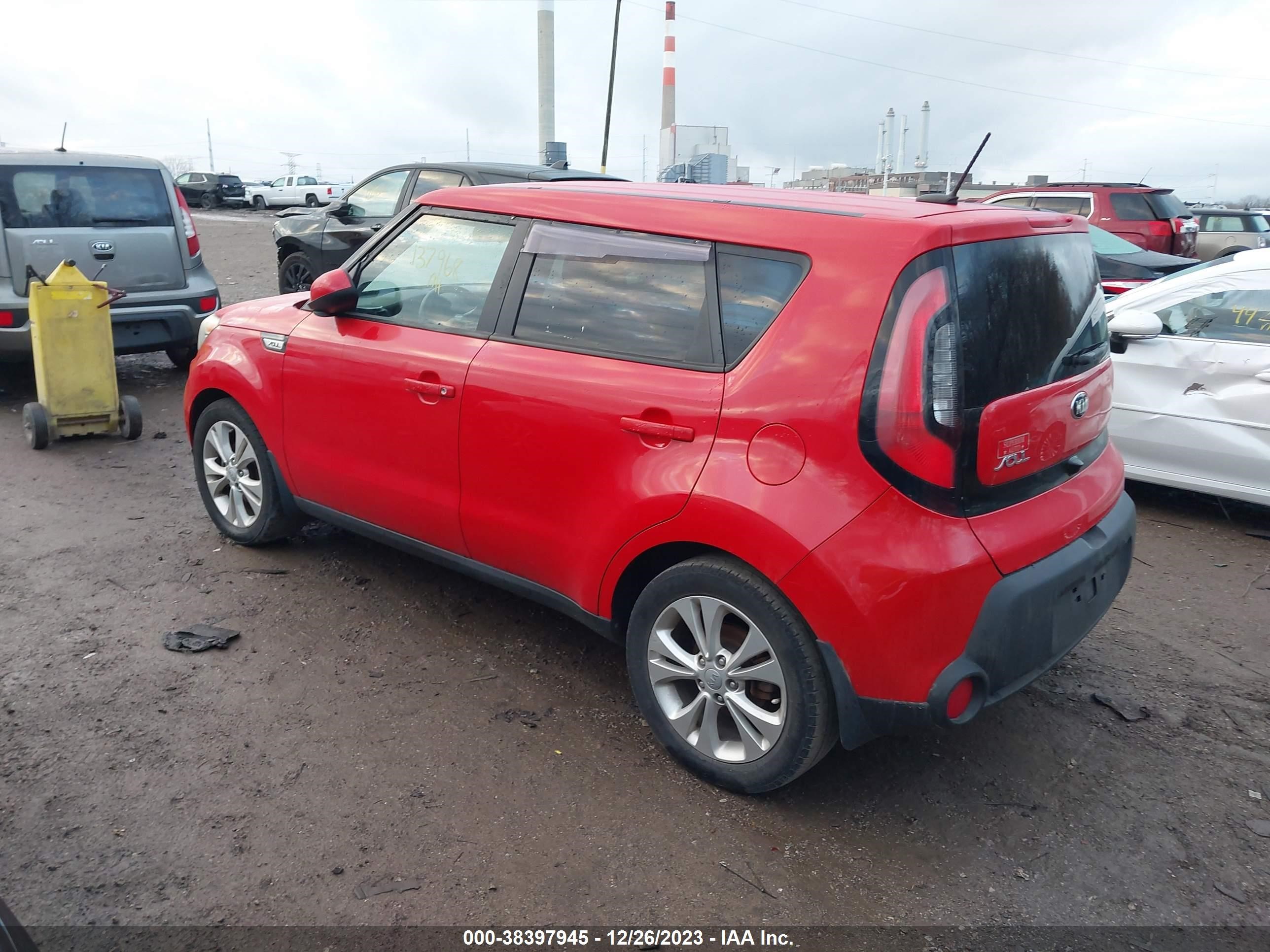 2015 Kia Soul + vin: KNDJP3A53F7754859