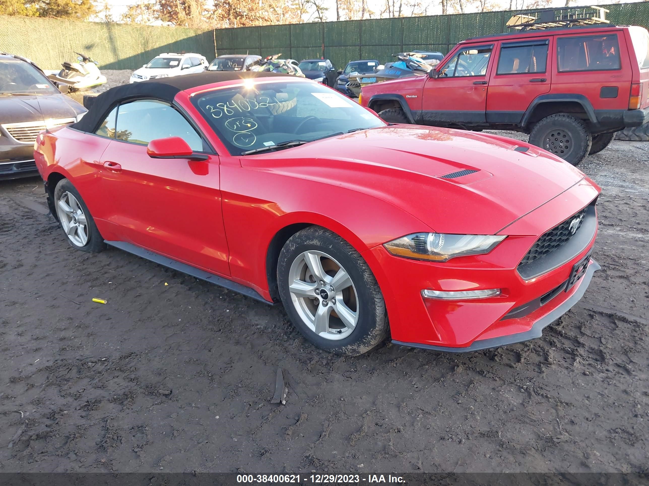 2019 Ford Mustang Ecoboost vin: 1FATP8UH2K5158942