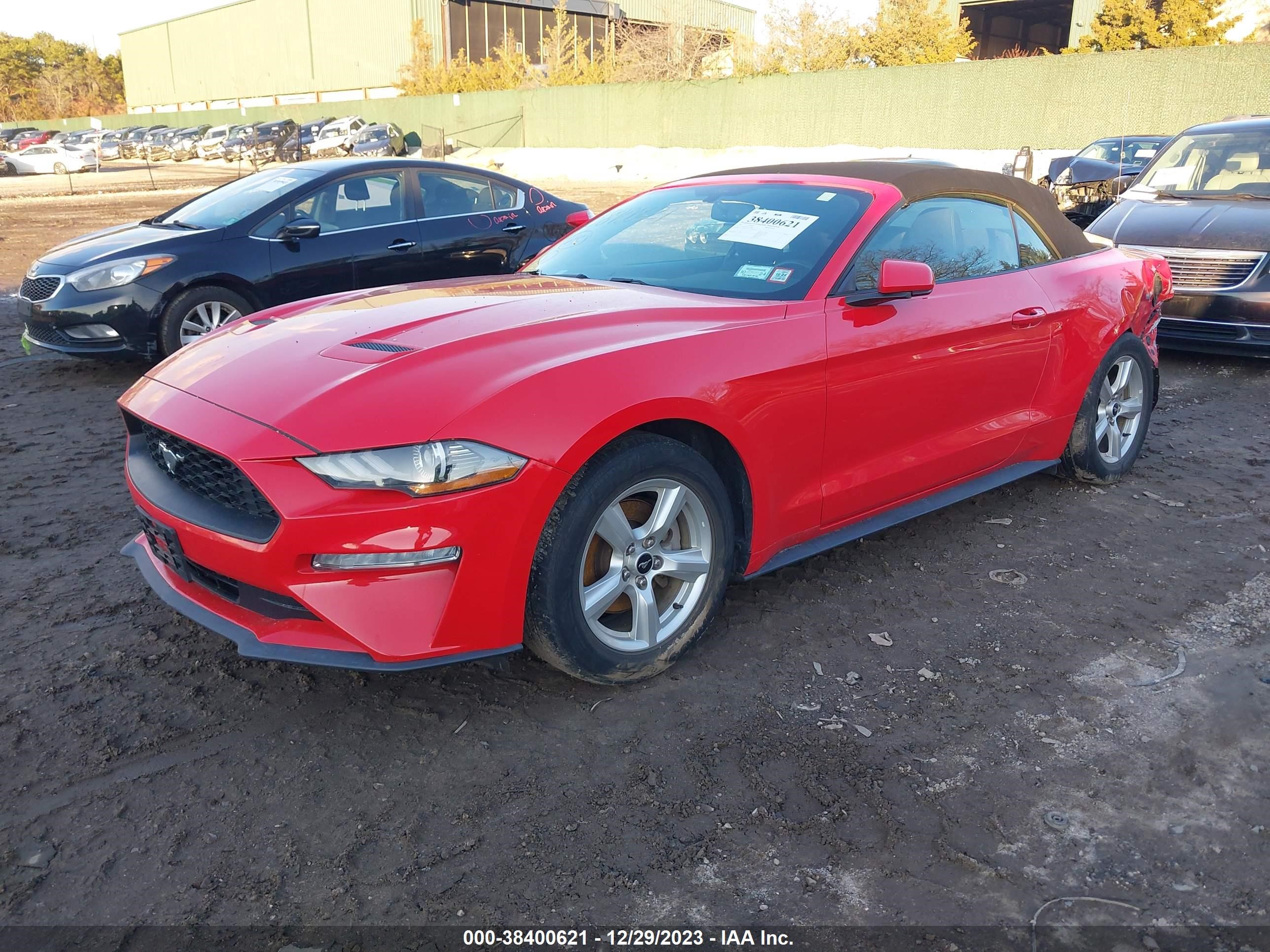 2019 Ford Mustang Ecoboost vin: 1FATP8UH2K5158942