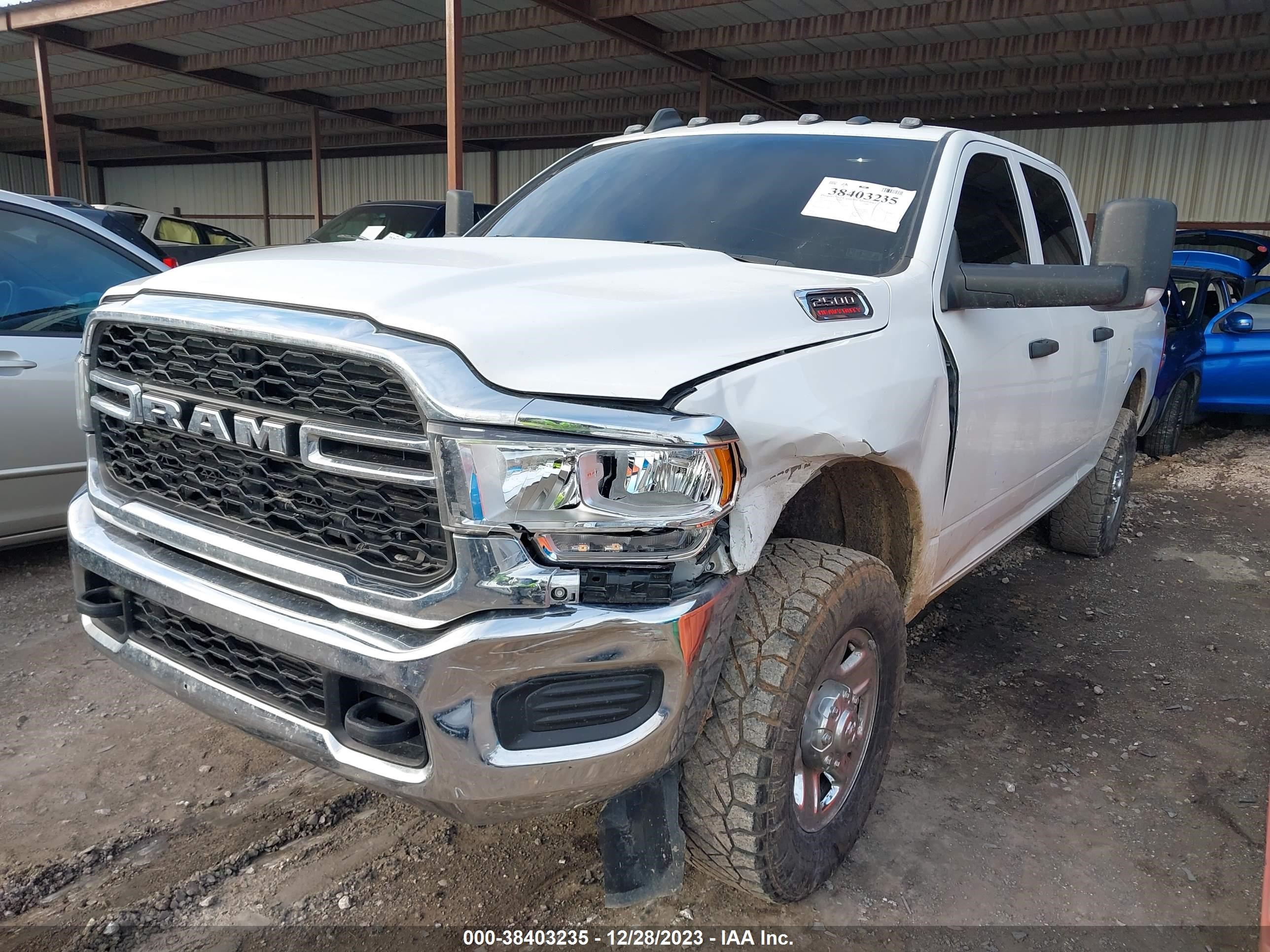 2021 Ram 2500 Tradesman 4X4 6'4 Box vin: 3C6UR5CL8MG605953