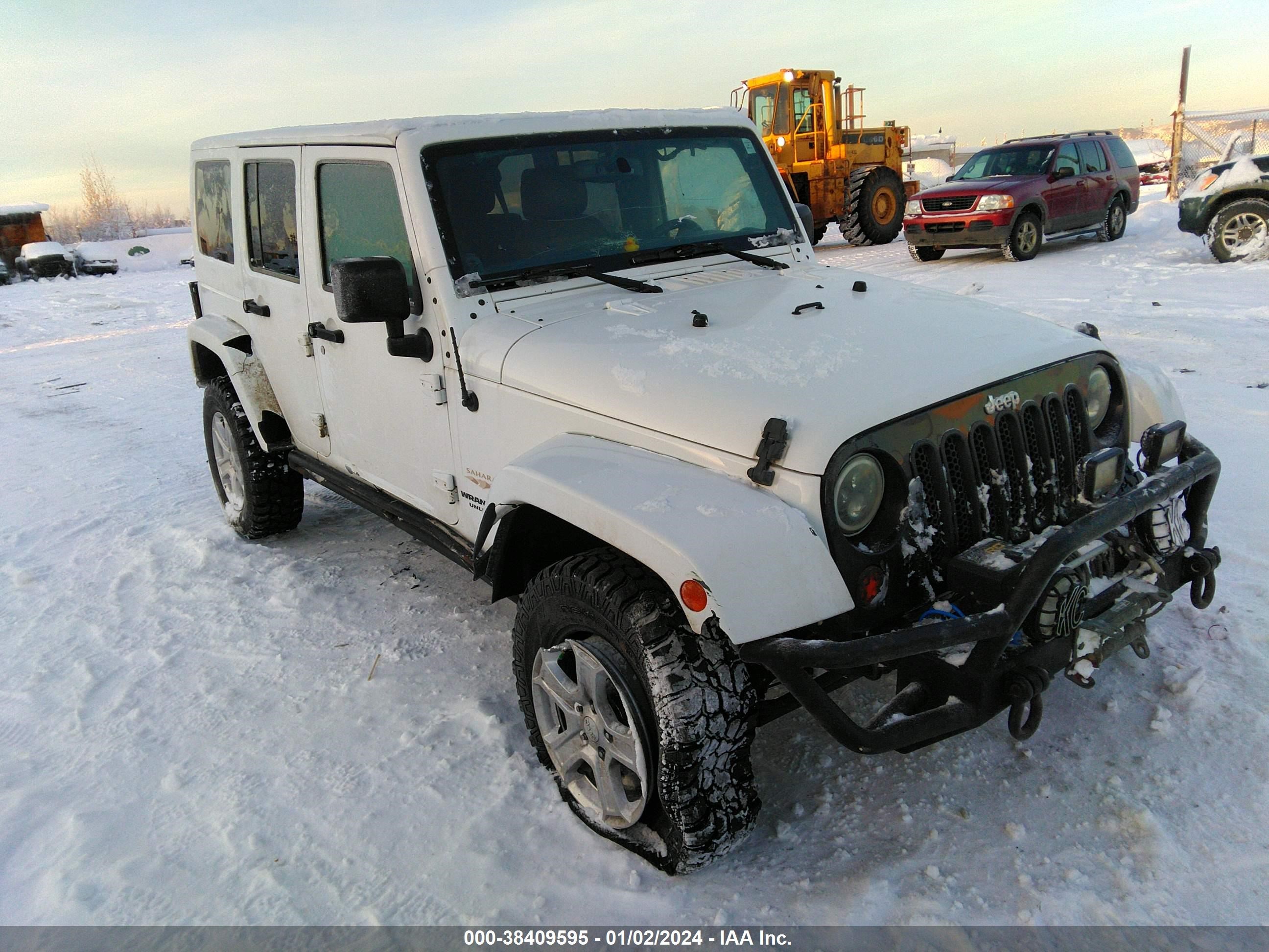 2013 Jeep Wrangler Unlimited Sahara vin: 1C4BJWEG0DL639384