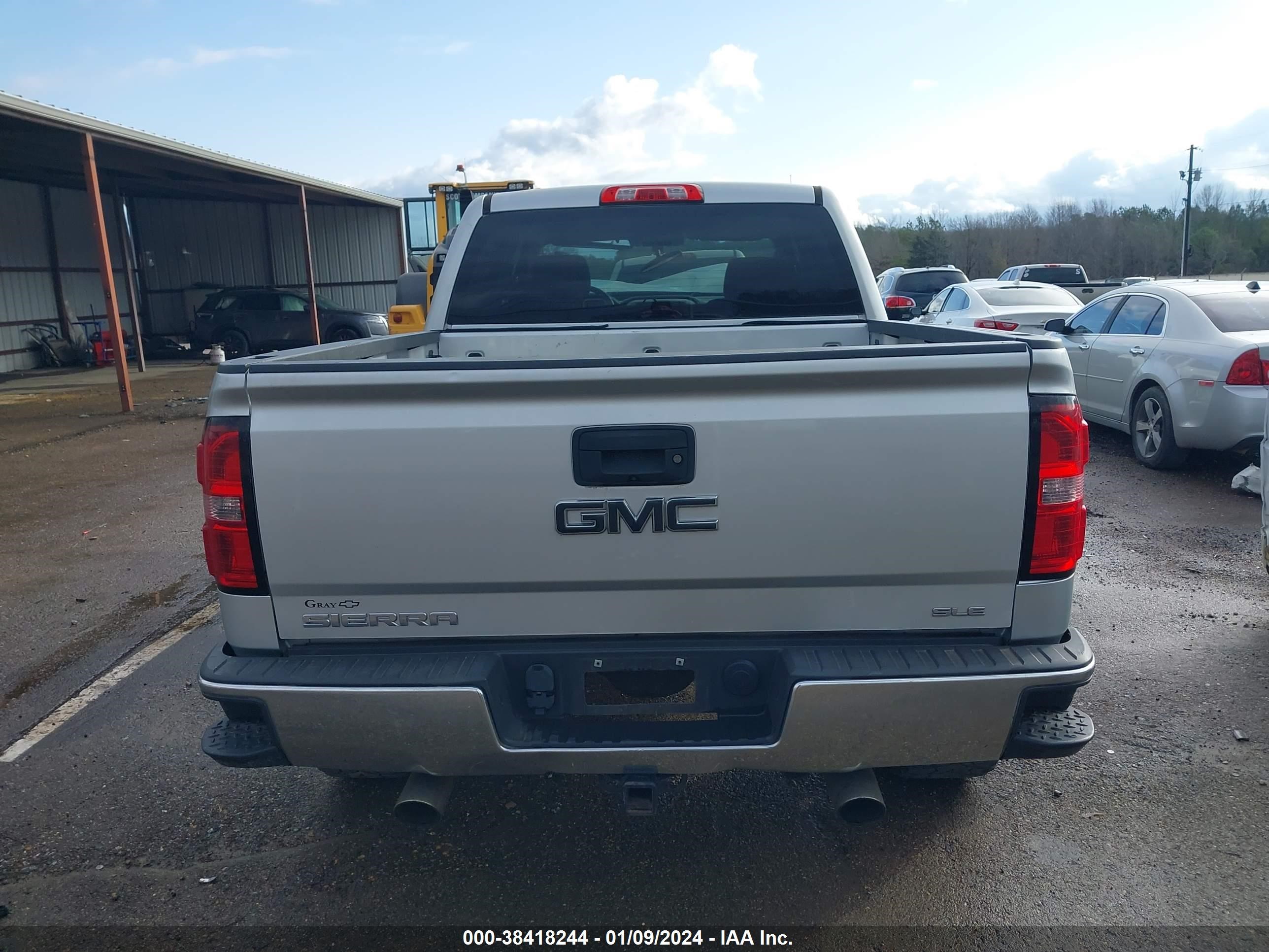 2015 GMC Sierra 1500 Sle vin: 3GTU2UEC8FG412368