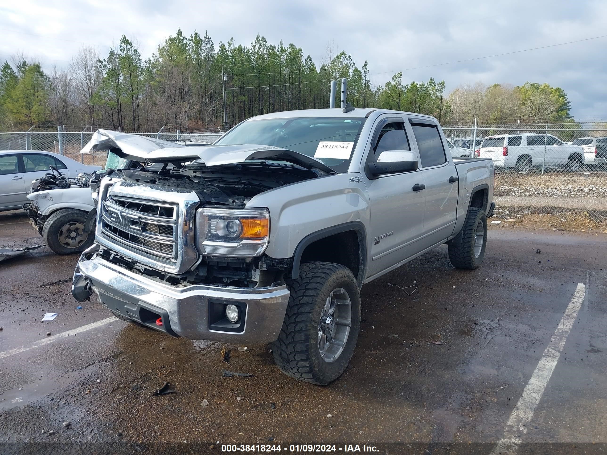 2015 GMC Sierra 1500 Sle vin: 3GTU2UEC8FG412368