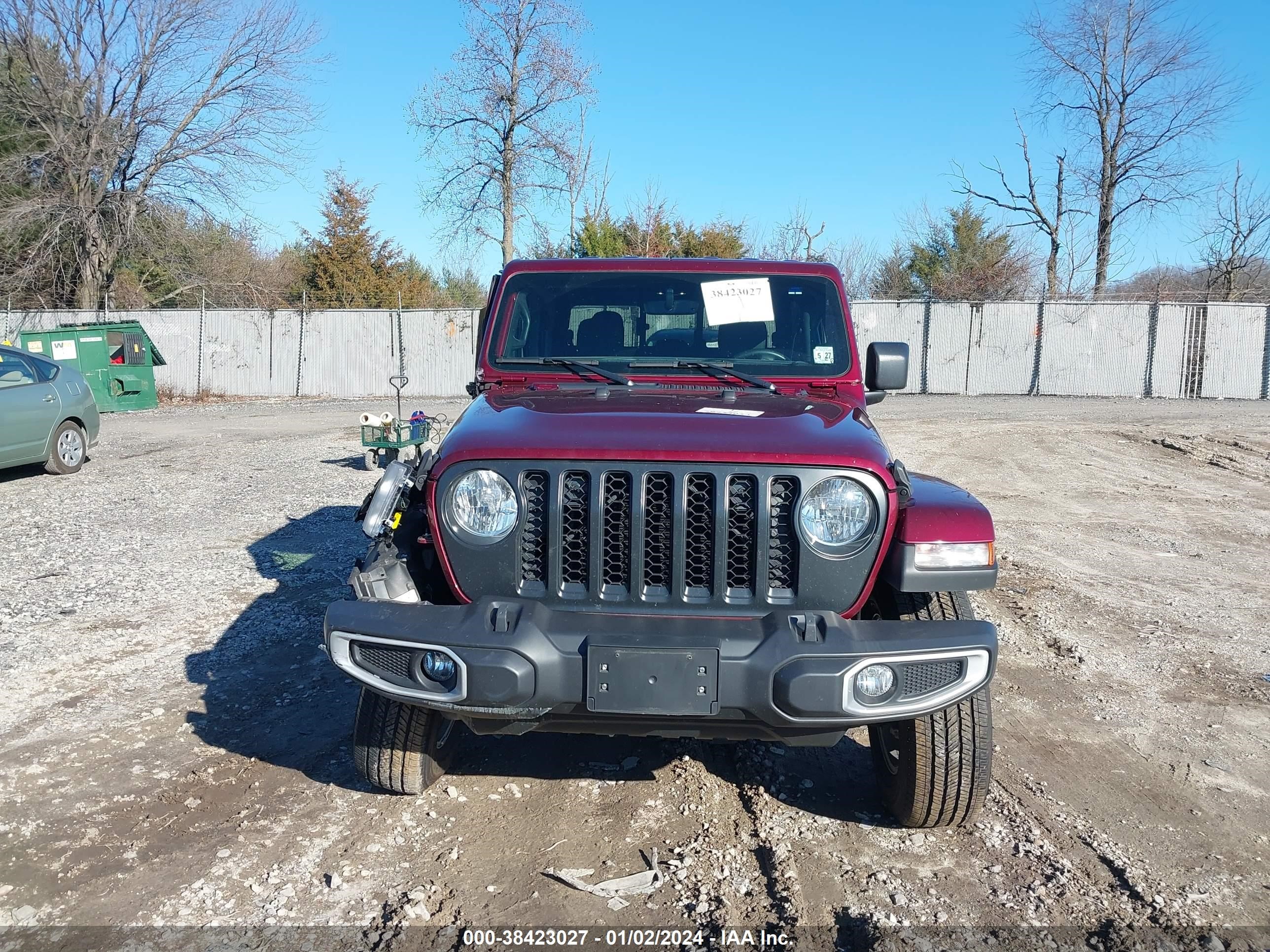 2022 Jeep Gladiator Overland 4X4 vin: 1C6HJTFGXNL103560