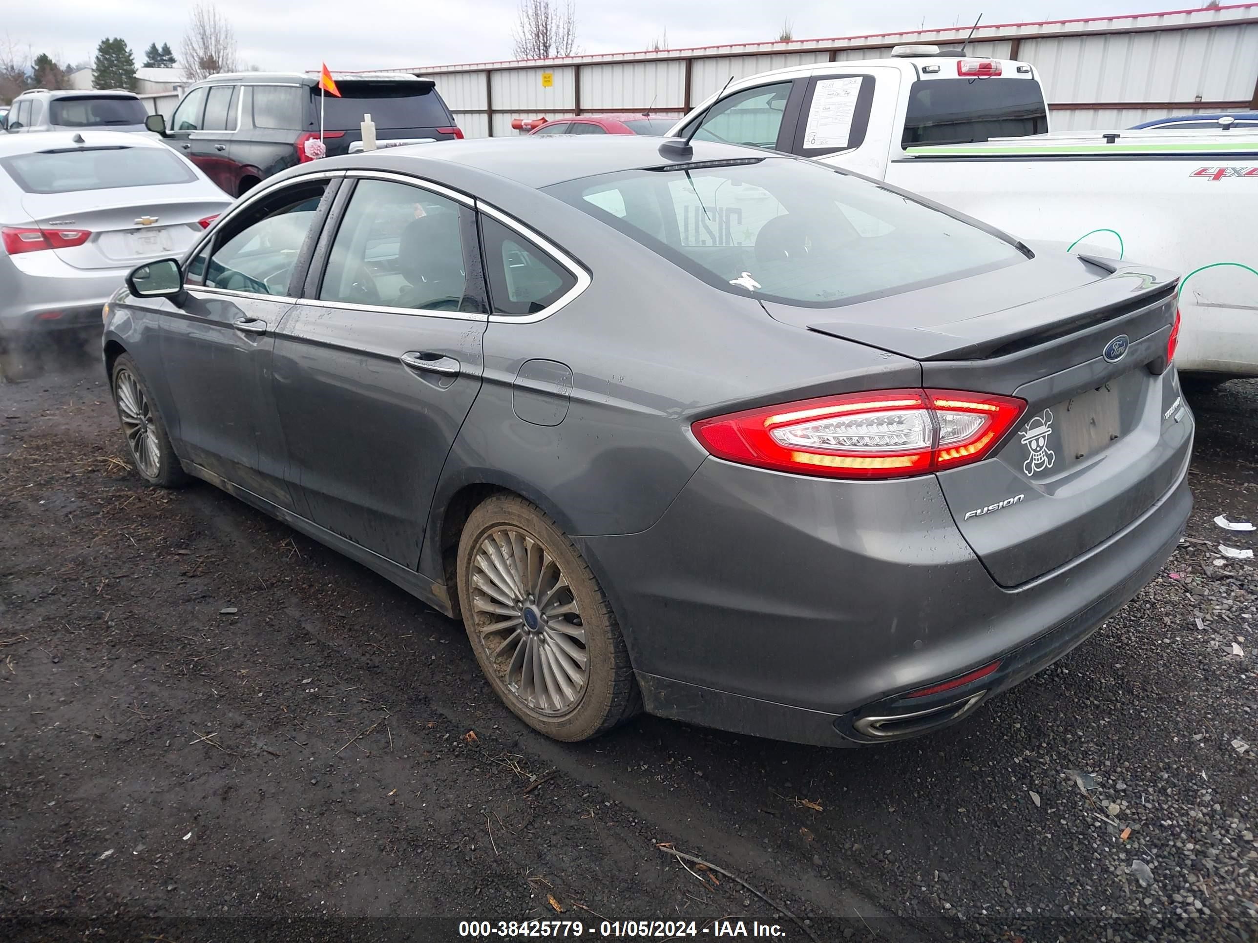 2014 Ford Fusion Titanium vin: 3FA6P0K99ER330928