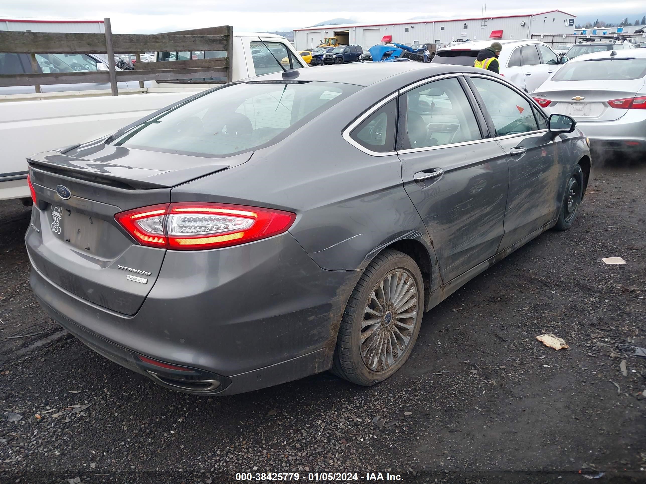 2014 Ford Fusion Titanium vin: 3FA6P0K99ER330928