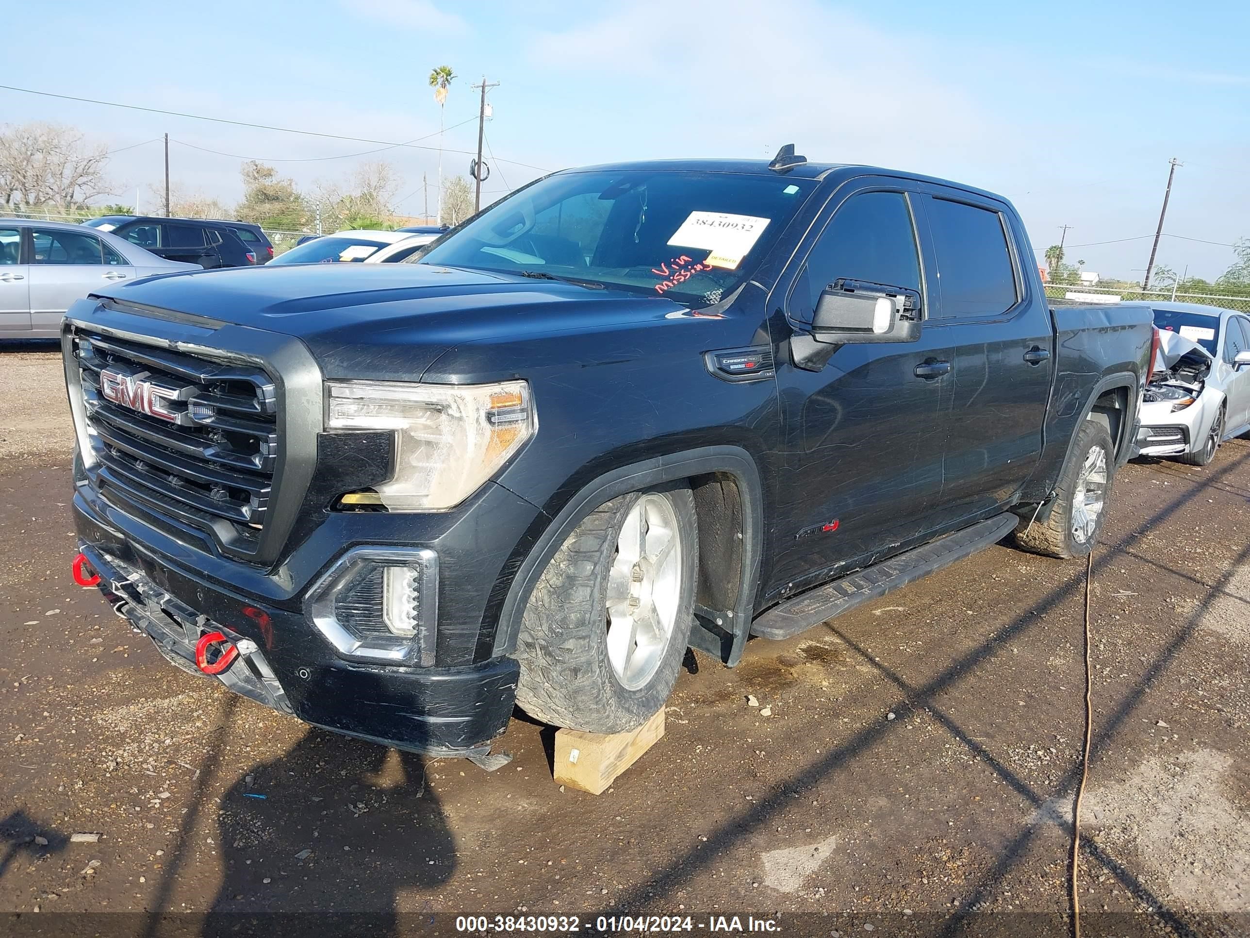 2021 GMC Sierra 1500 At4 vin: 1GTU9EET6MZ195384