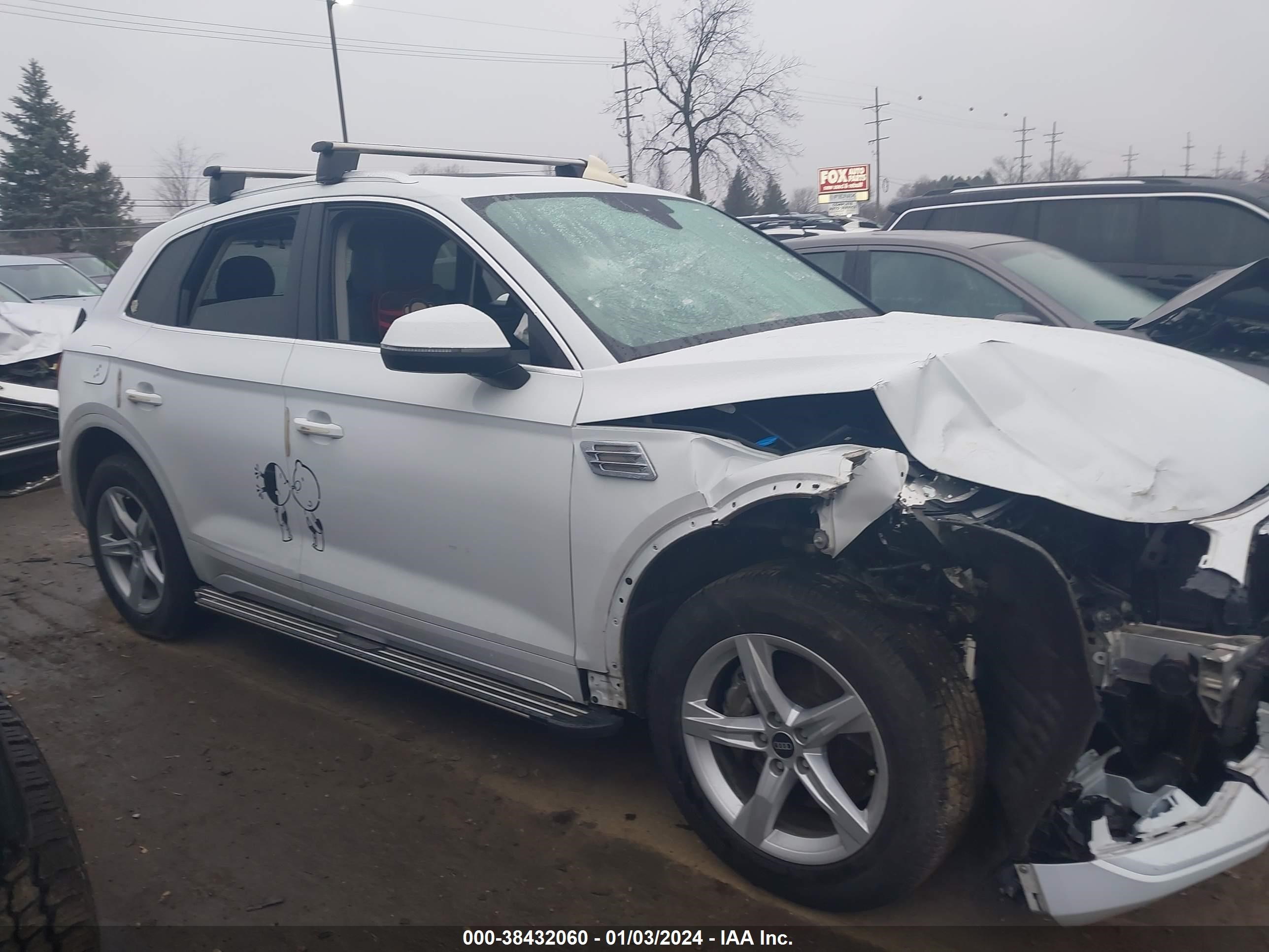 2021 Audi Q5 Premium 45 Tfsi Quattro S Tronic vin: WA1AAAFY3M2020204