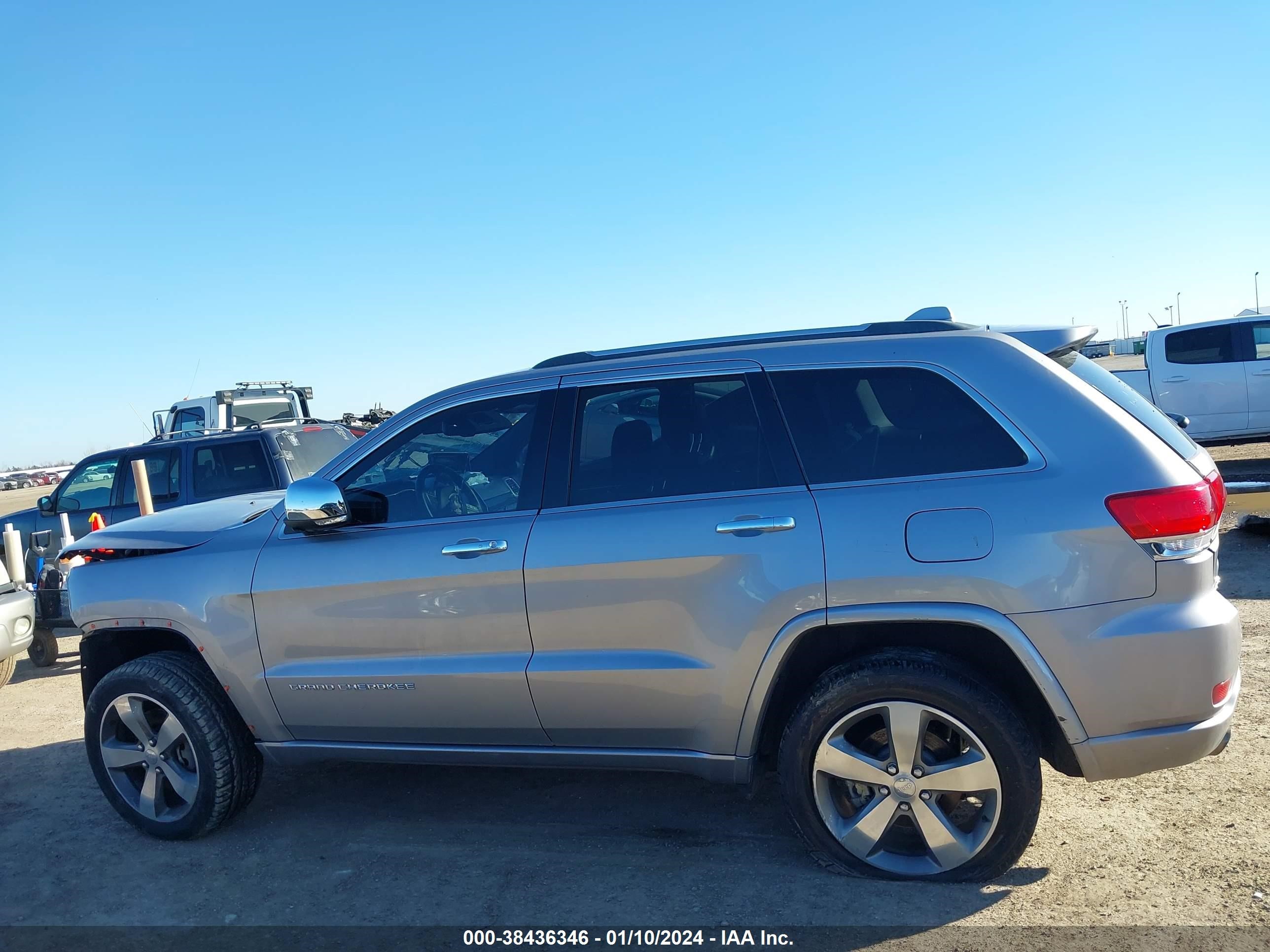 2014 Jeep Grand Cherokee Overland vin: 1C4RJFCT6EC207611