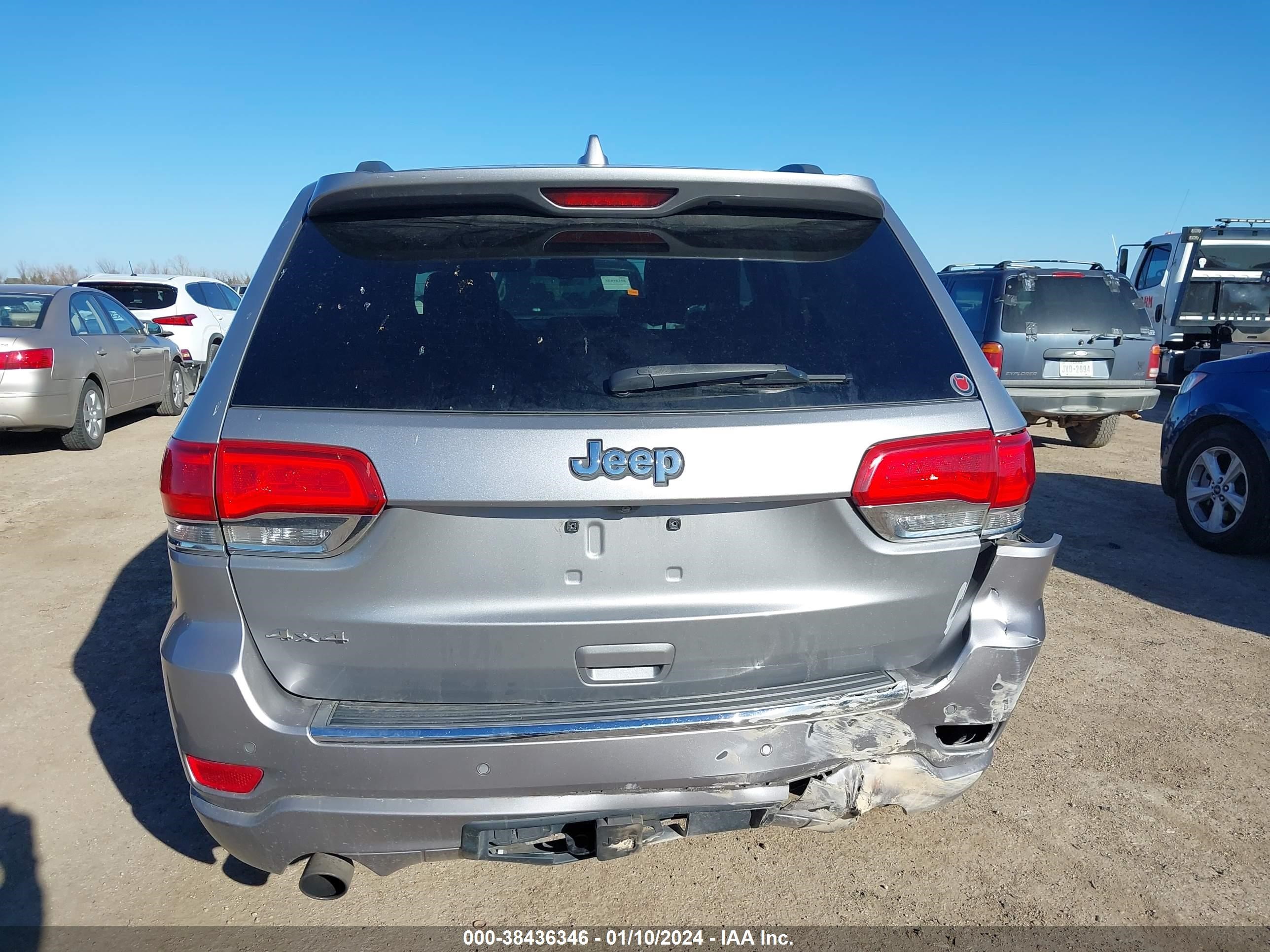 2014 Jeep Grand Cherokee Overland vin: 1C4RJFCT6EC207611