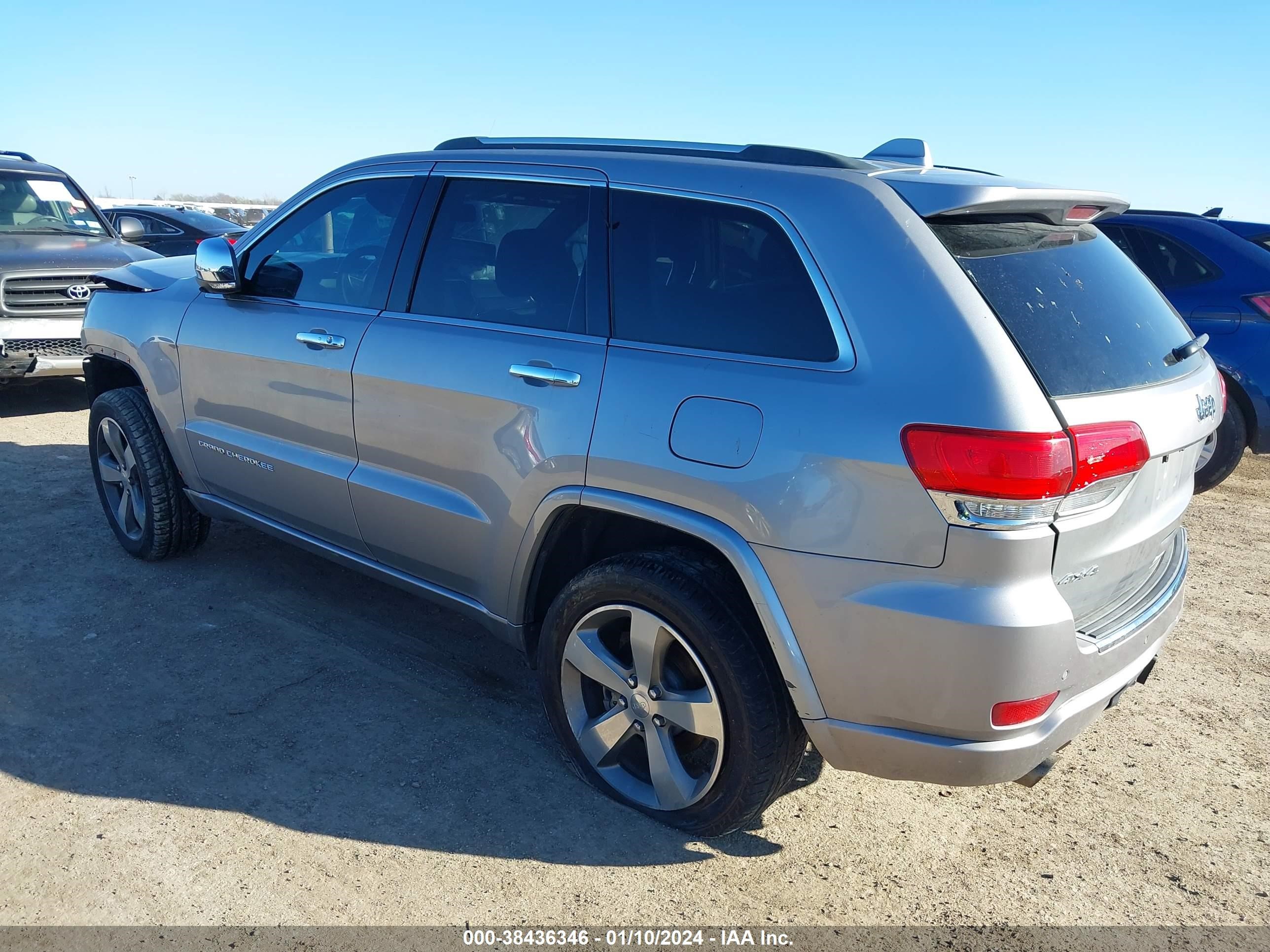 2014 Jeep Grand Cherokee Overland vin: 1C4RJFCT6EC207611