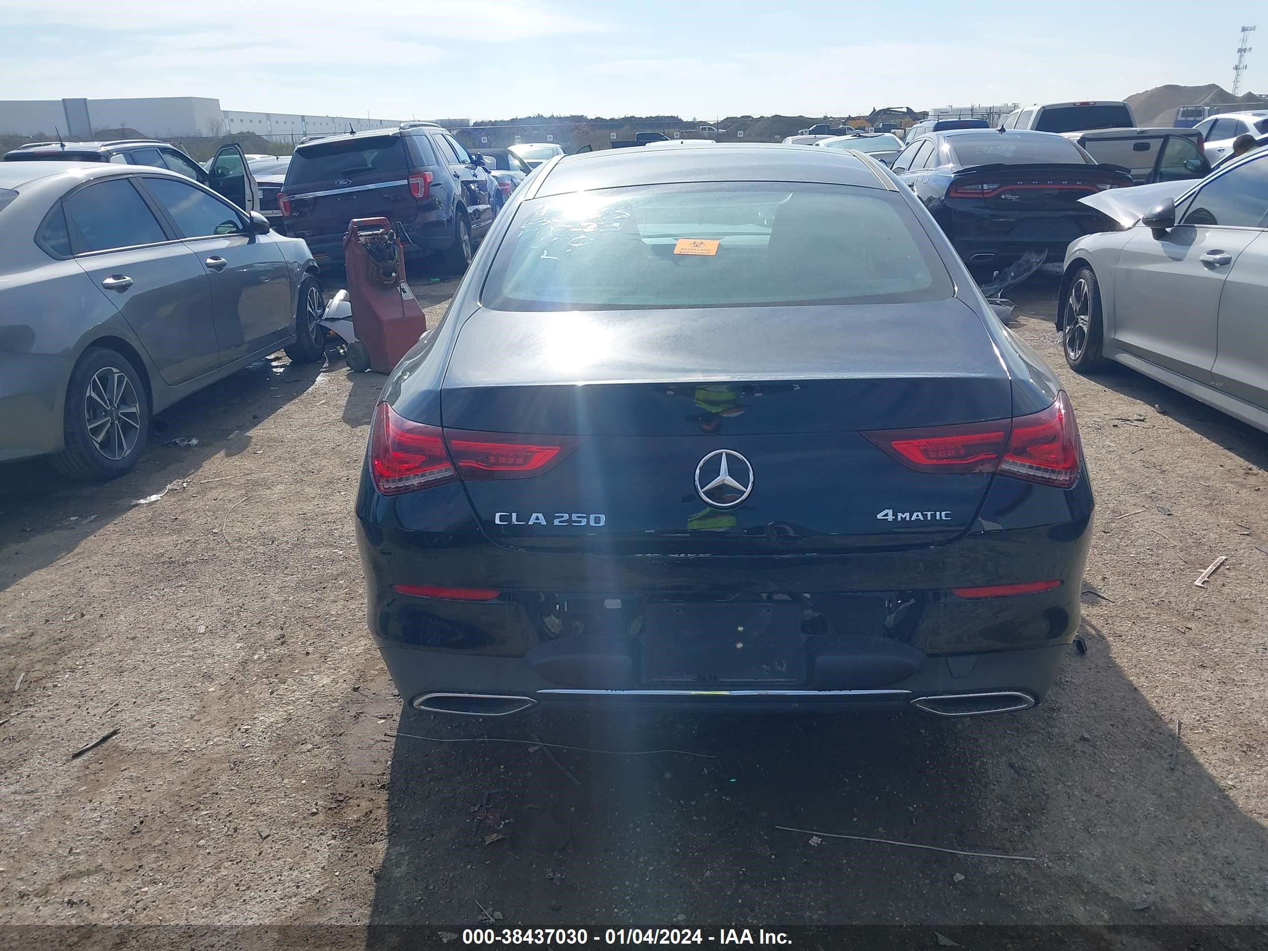 2020 Mercedes-Benz Cla 250 4Matic vin: W1K5J4HB3LN088099