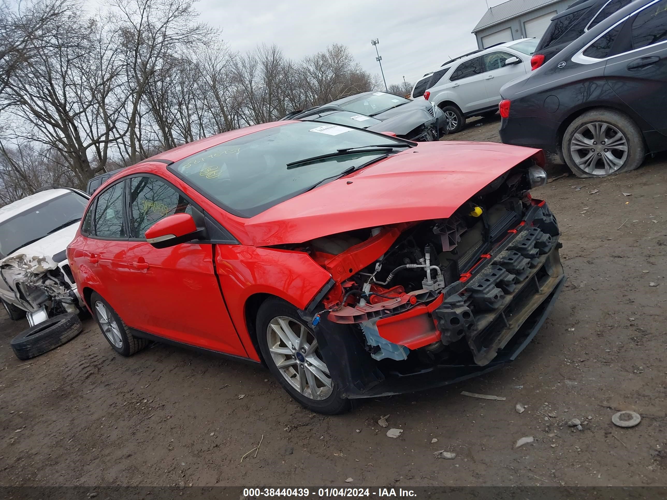 2015 Ford Focus Se vin: 1FADP3F24FL259966