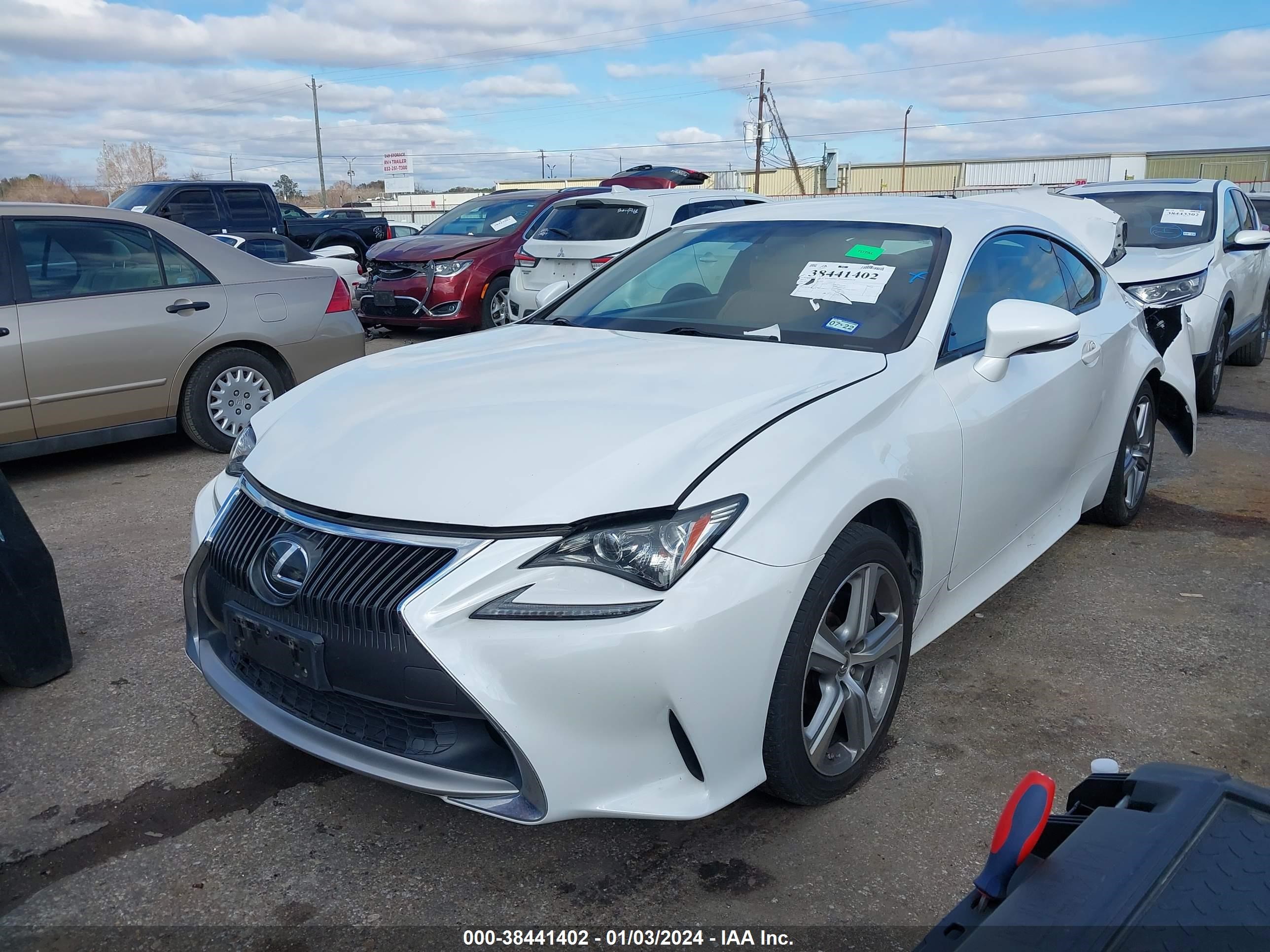 2015 Lexus Rc 350 vin: JTHSE5BCXF5001777