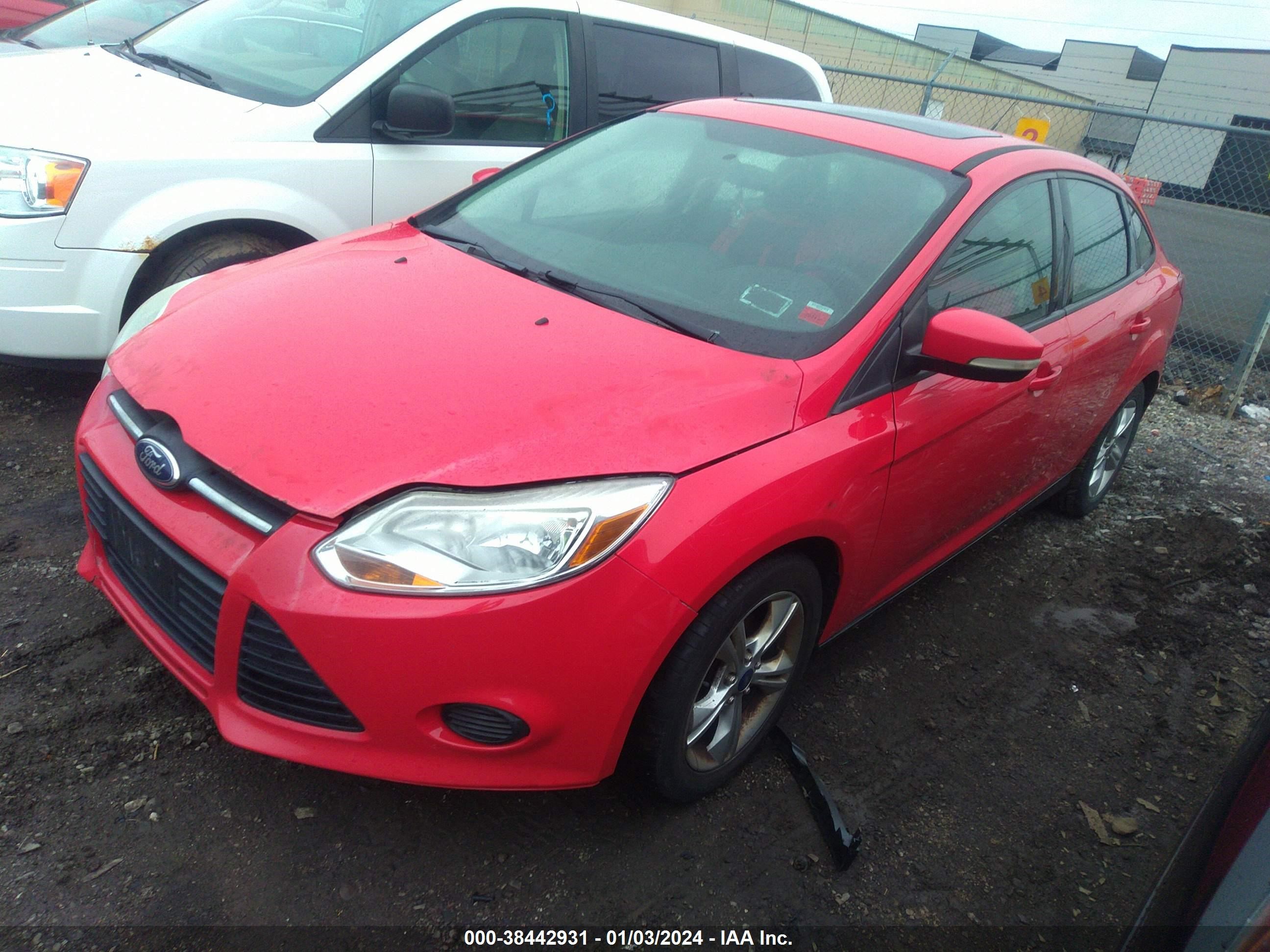 2014 Ford Focus Se vin: 1FADP3F29EL170926