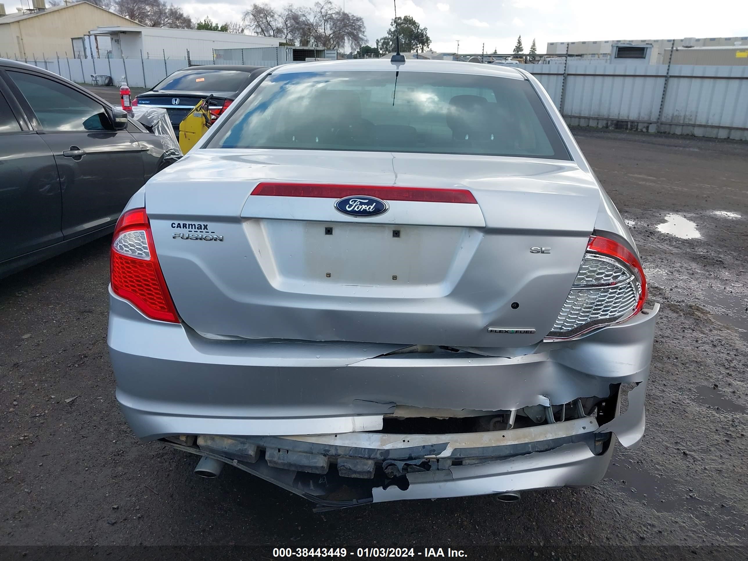 2012 Ford Fusion Se vin: 3FAHP0HG0CR367281