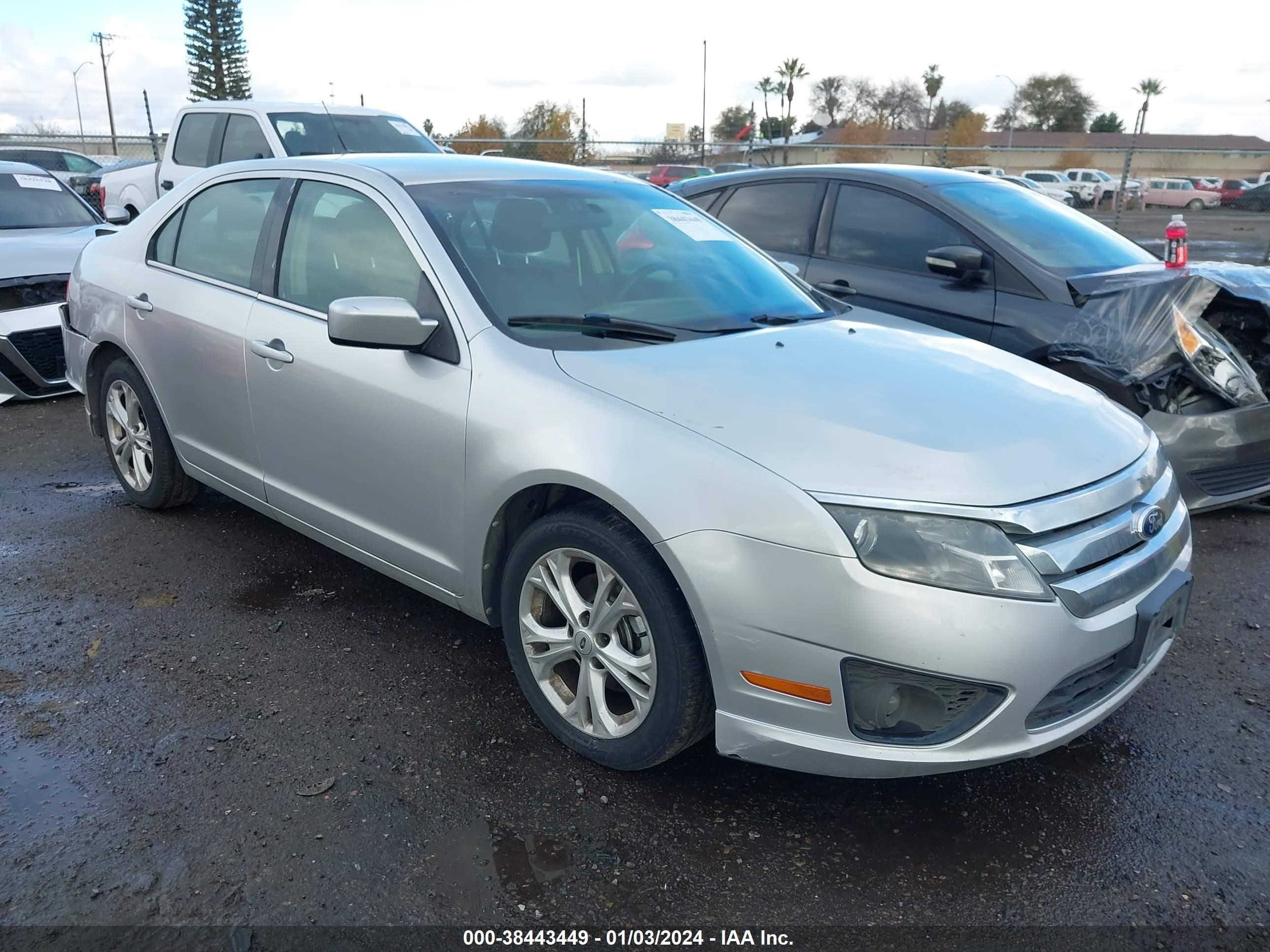 2012 Ford Fusion Se vin: 3FAHP0HG0CR367281