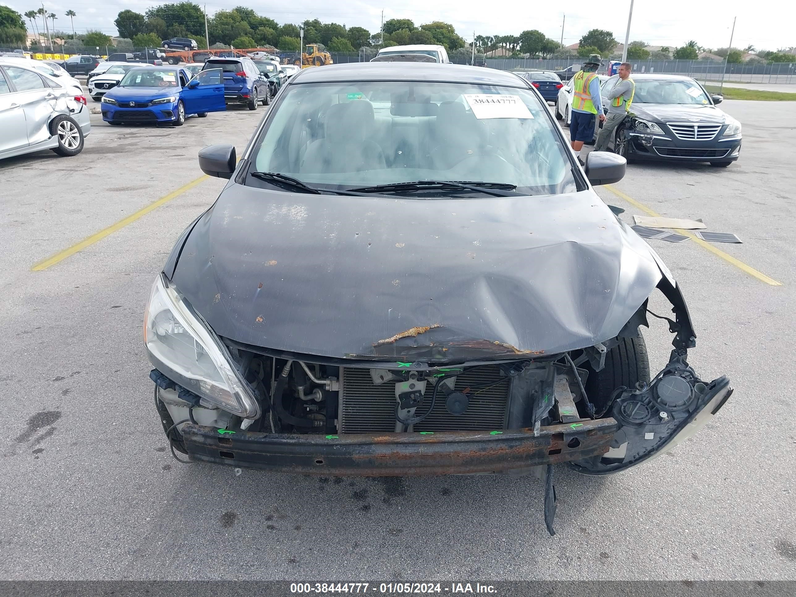 2014 Nissan Sentra S vin: 3N1AB7AP7EY336988