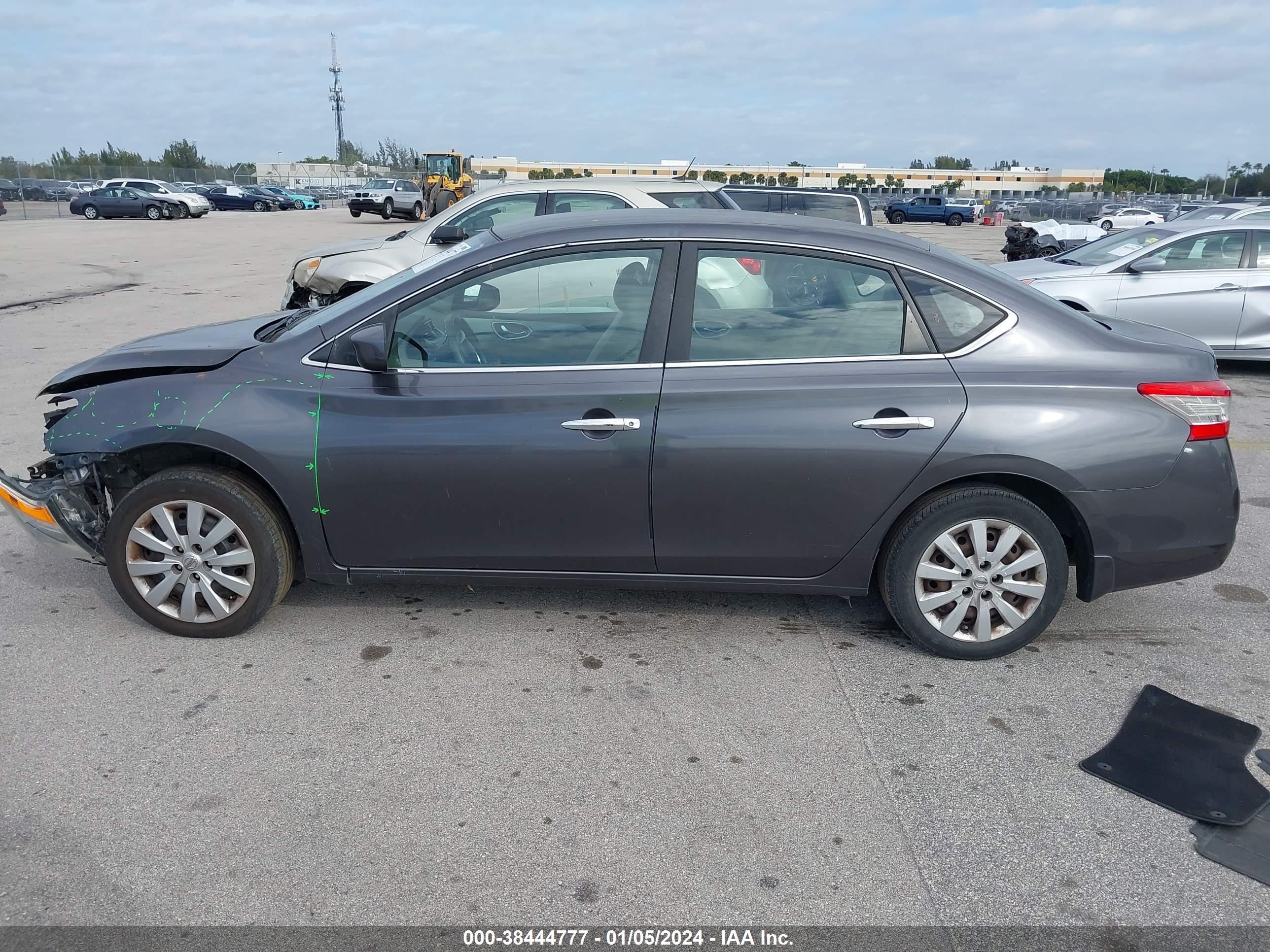 2014 Nissan Sentra S vin: 3N1AB7AP7EY336988