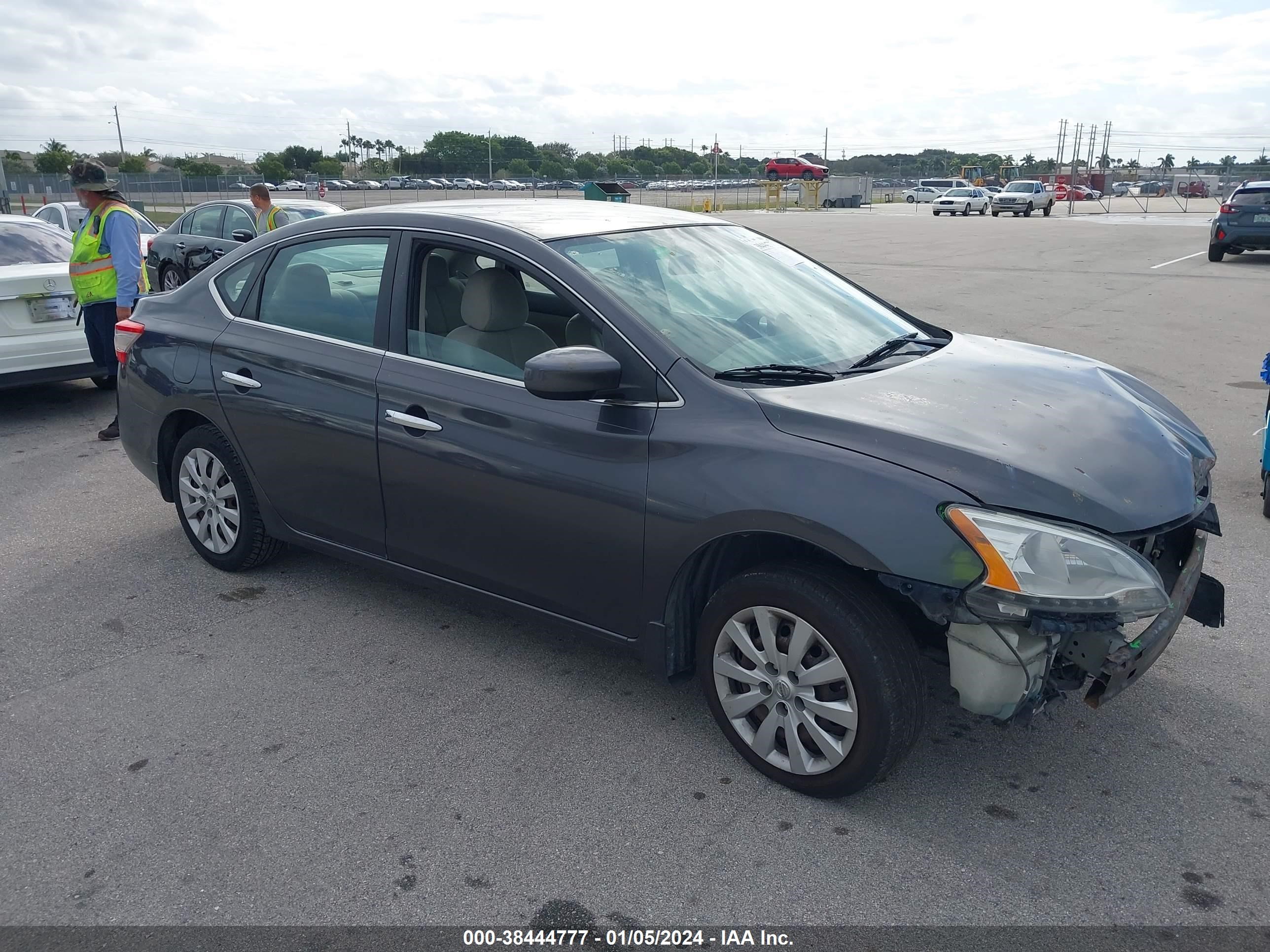 2014 Nissan Sentra S vin: 3N1AB7AP7EY336988