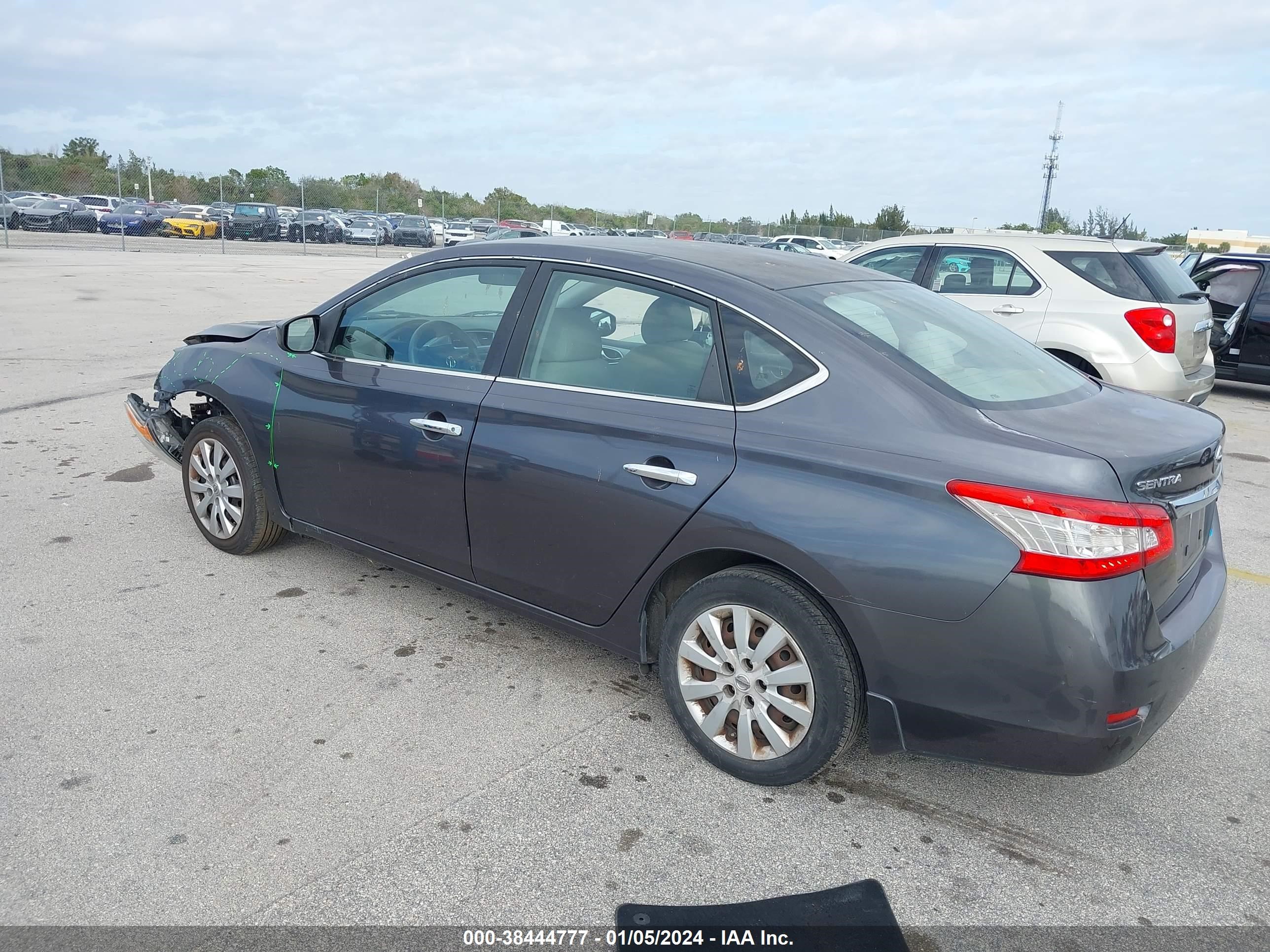 2014 Nissan Sentra S vin: 3N1AB7AP7EY336988