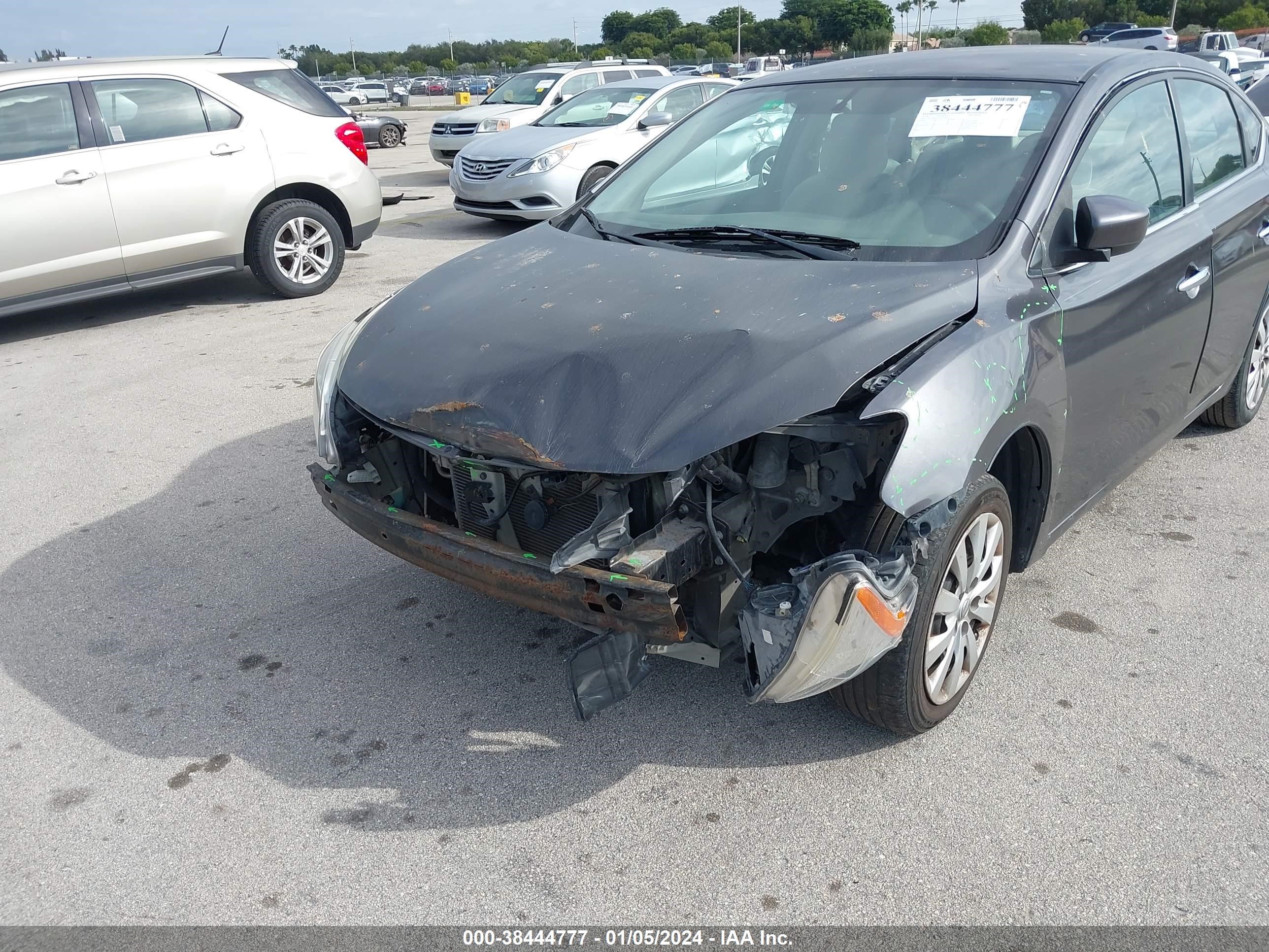 2014 Nissan Sentra S vin: 3N1AB7AP7EY336988