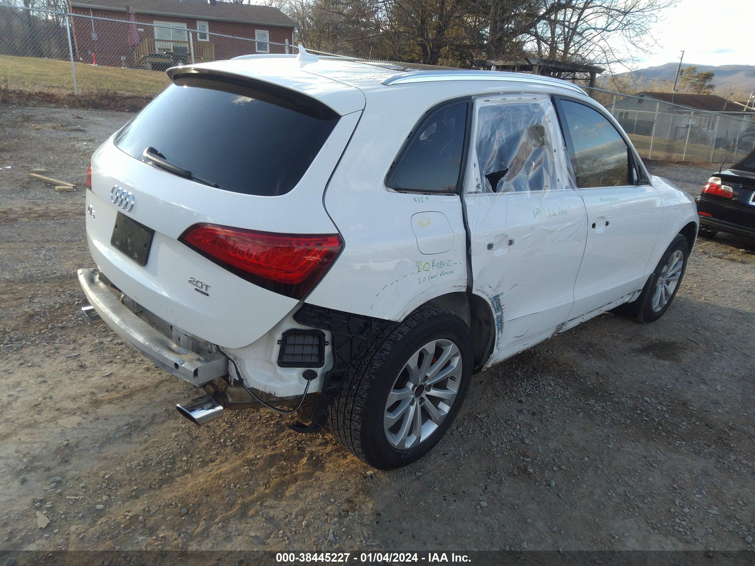 2013 Audi Q5 2.0T Premium vin: WA1LFAFP4DA049315