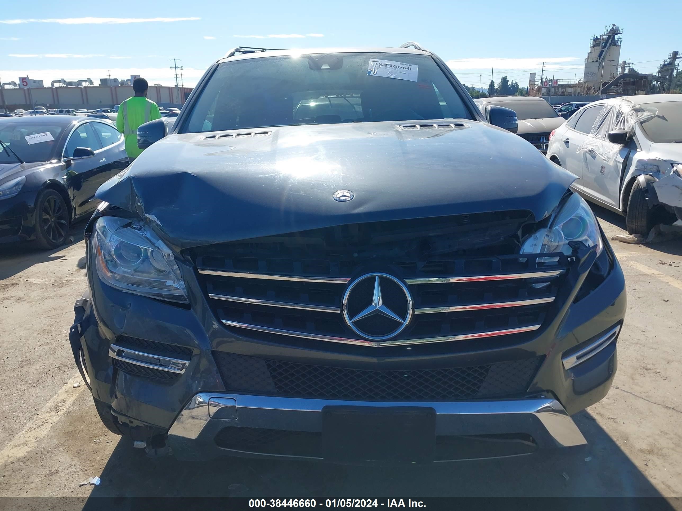 2015 Mercedes-Benz Ml 350 vin: 4JGDA5JB4FA607044