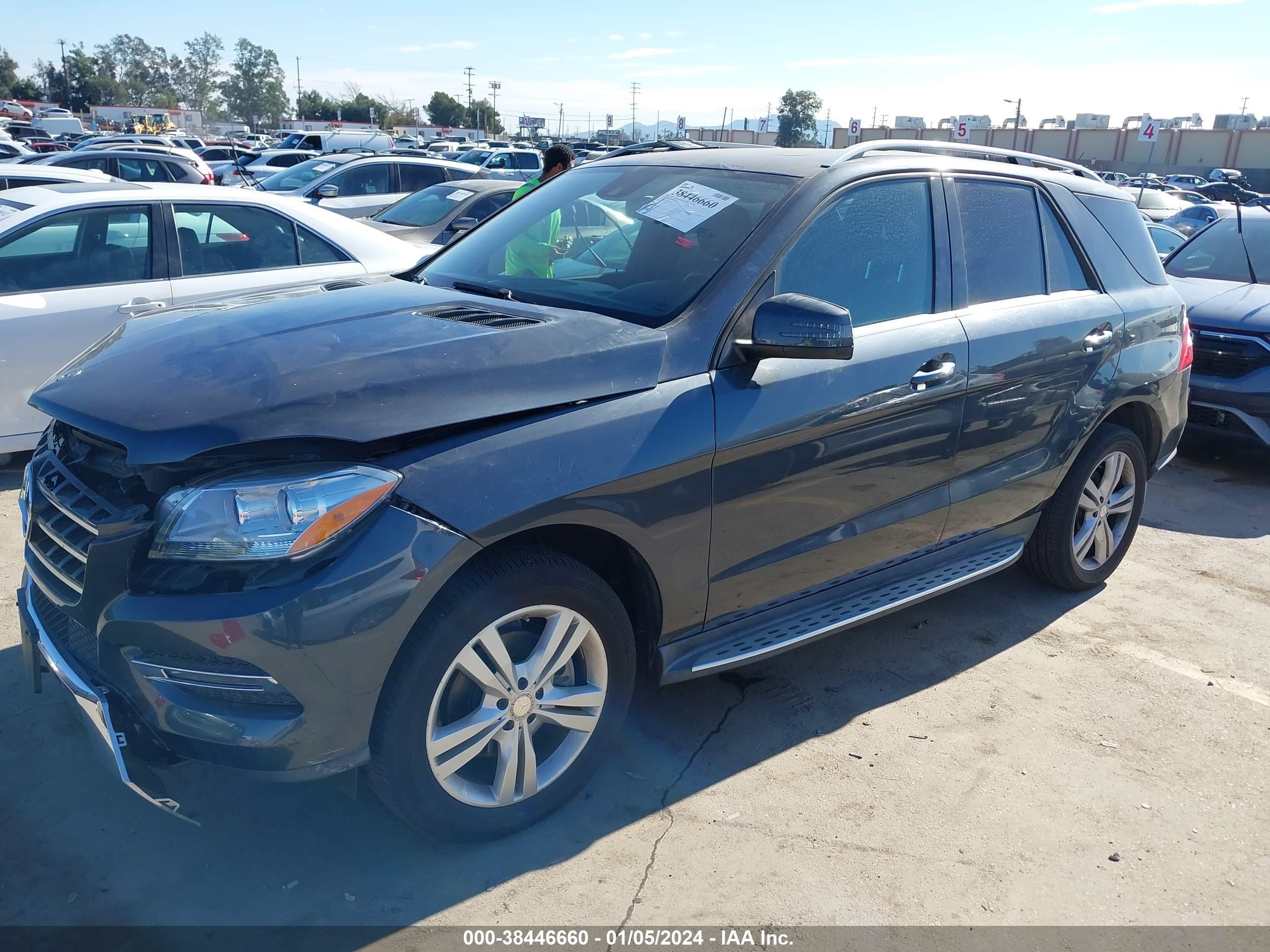 2015 Mercedes-Benz Ml 350 vin: 4JGDA5JB4FA607044