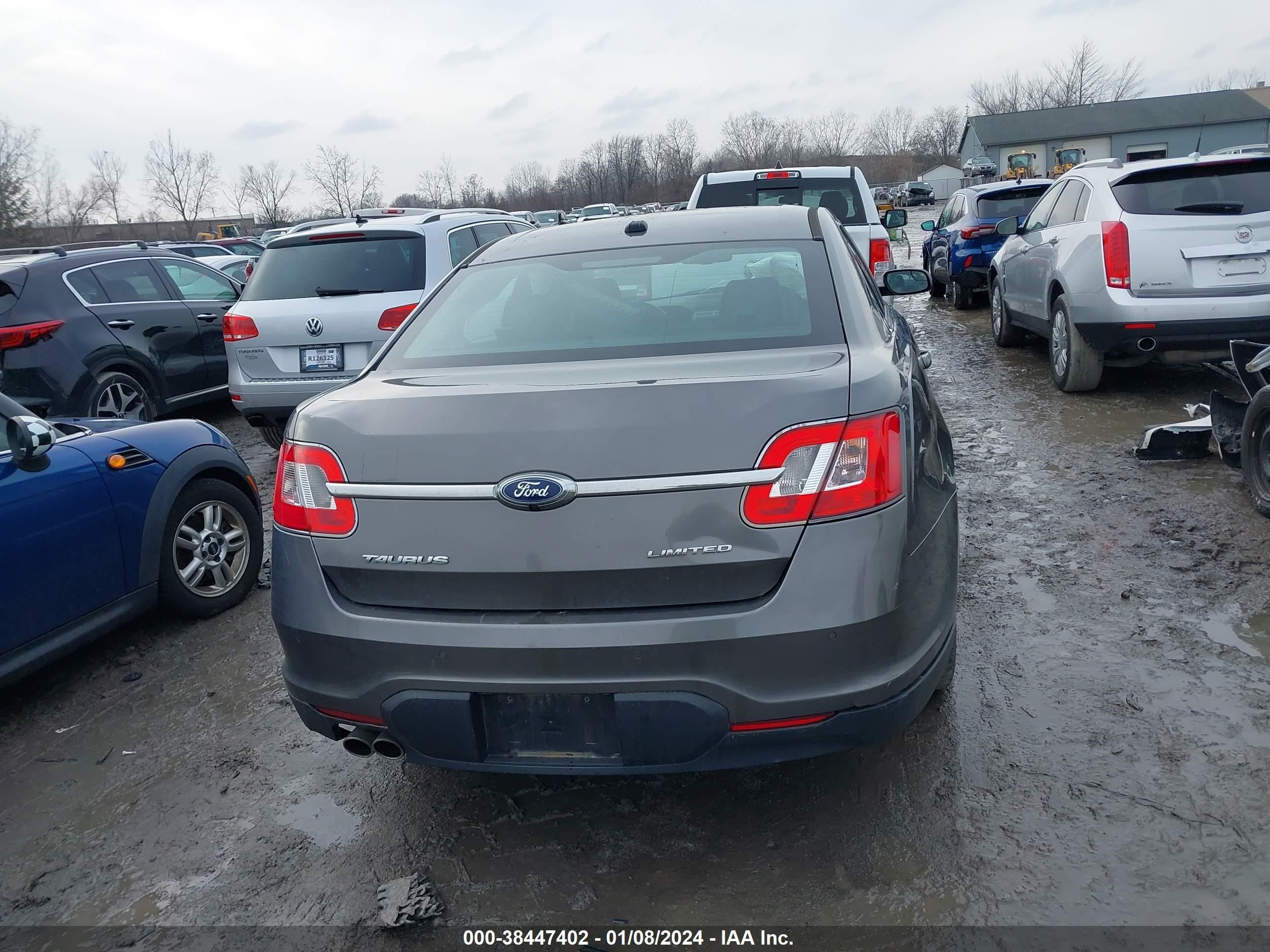 2012 Ford Taurus Limited vin: 1FAHP2FW4CG109214