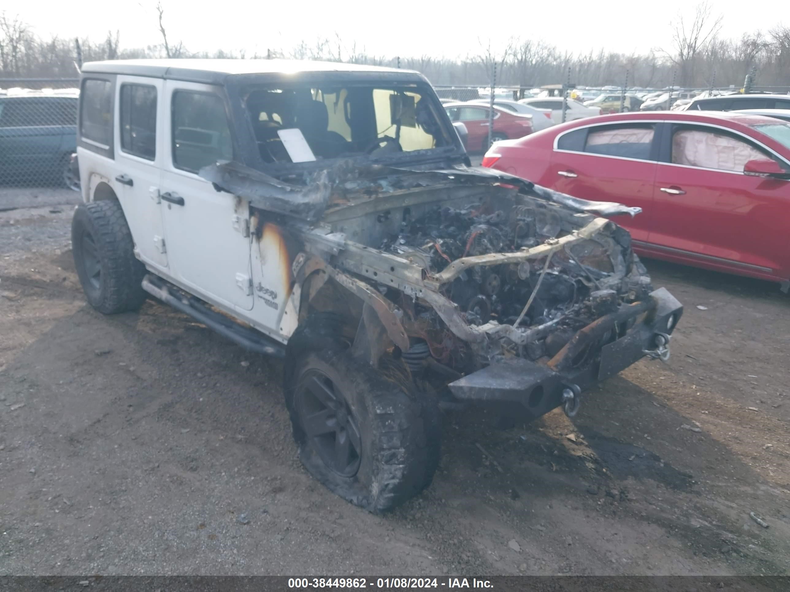 2018 Jeep Wrangler Unlimited Sport S 4X4 vin: 1C4HJXDG2JW299022