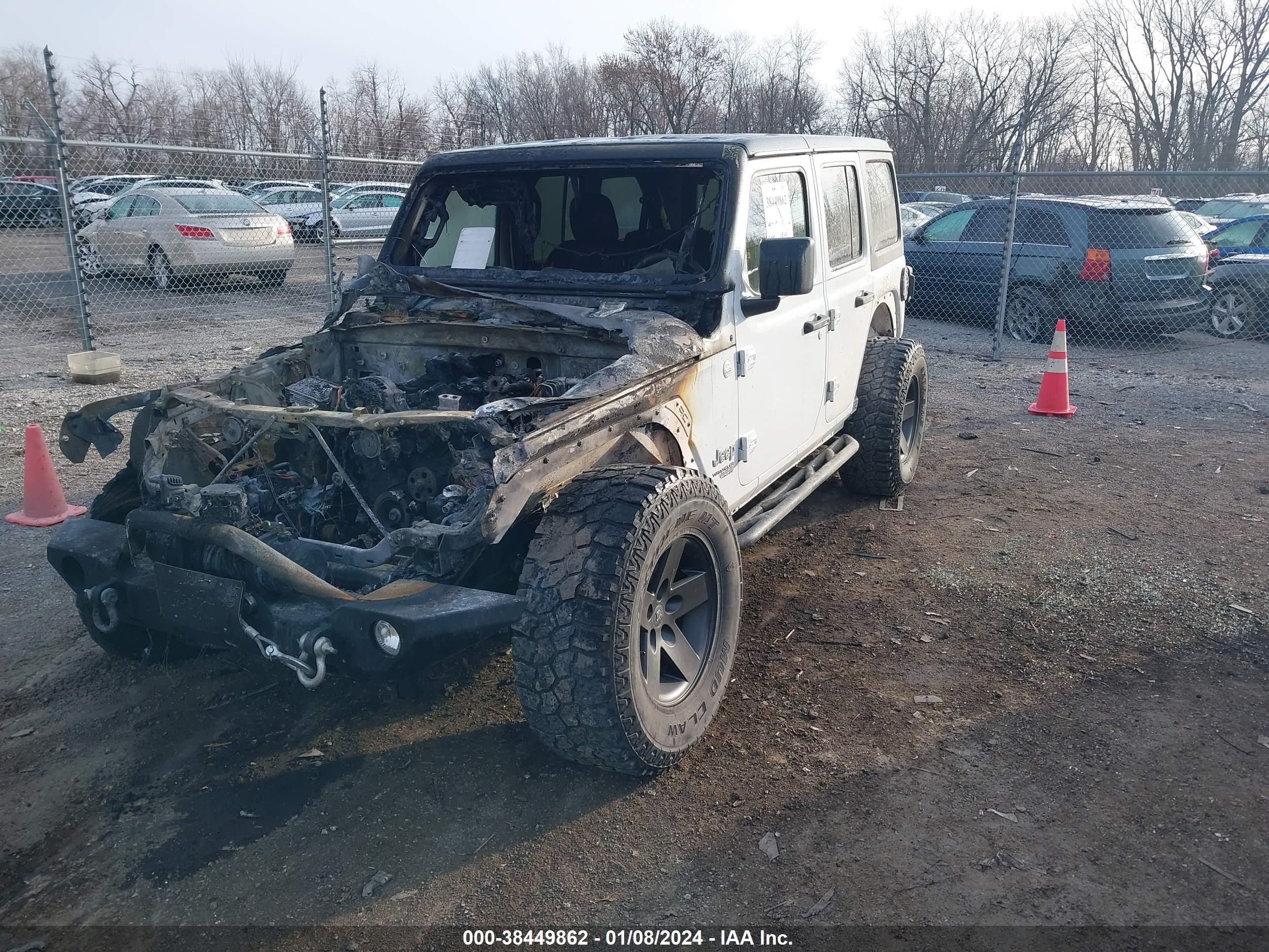 2018 Jeep Wrangler Unlimited Sport S 4X4 vin: 1C4HJXDG2JW299022