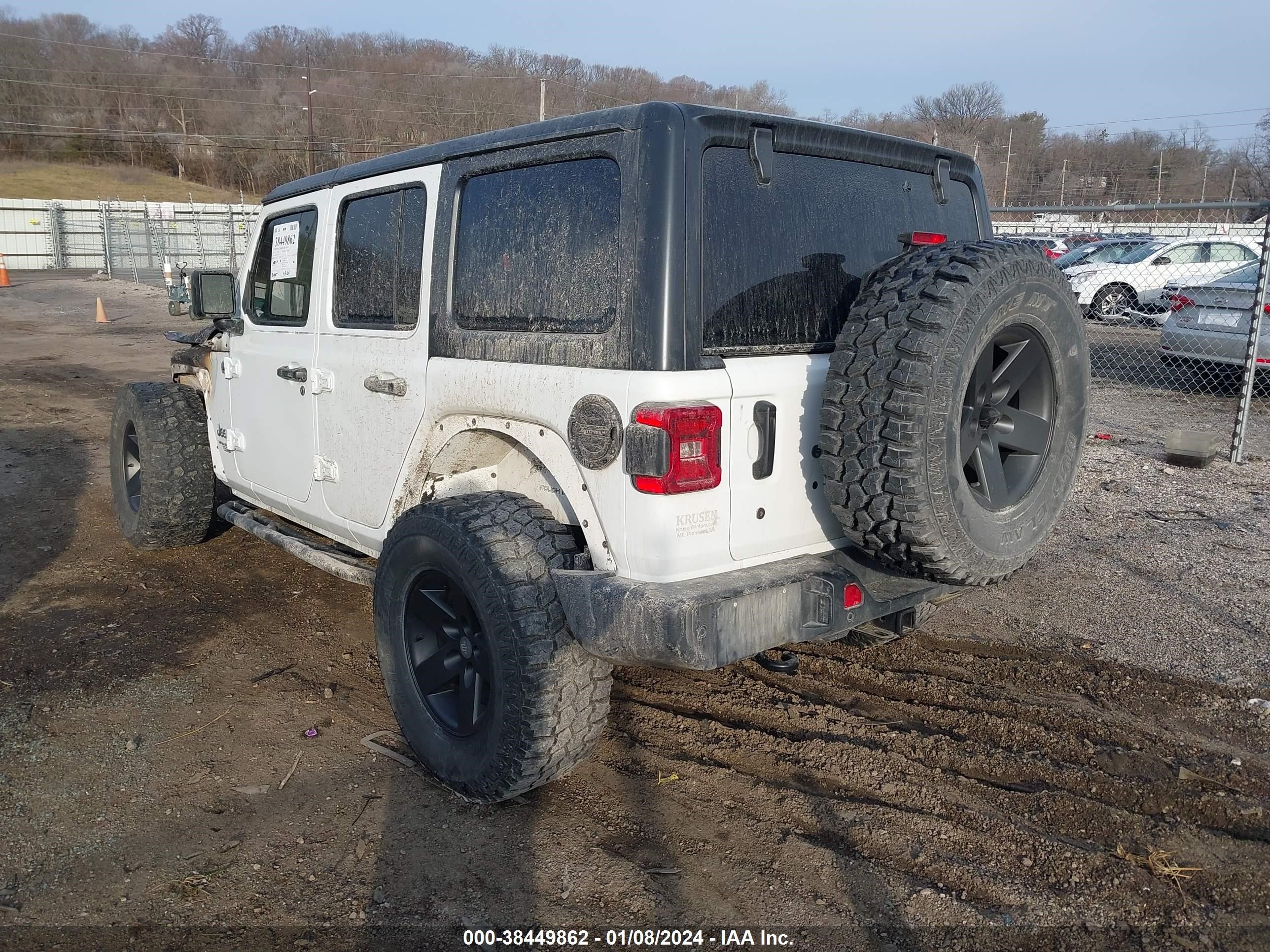 2018 Jeep Wrangler Unlimited Sport S 4X4 vin: 1C4HJXDG2JW299022