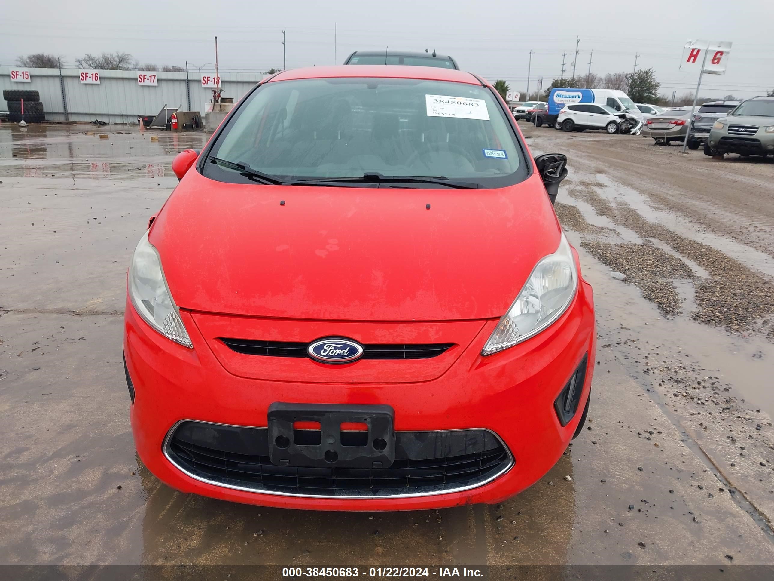 2012 Ford Fiesta Se vin: 3FADP4EJ3CM218754