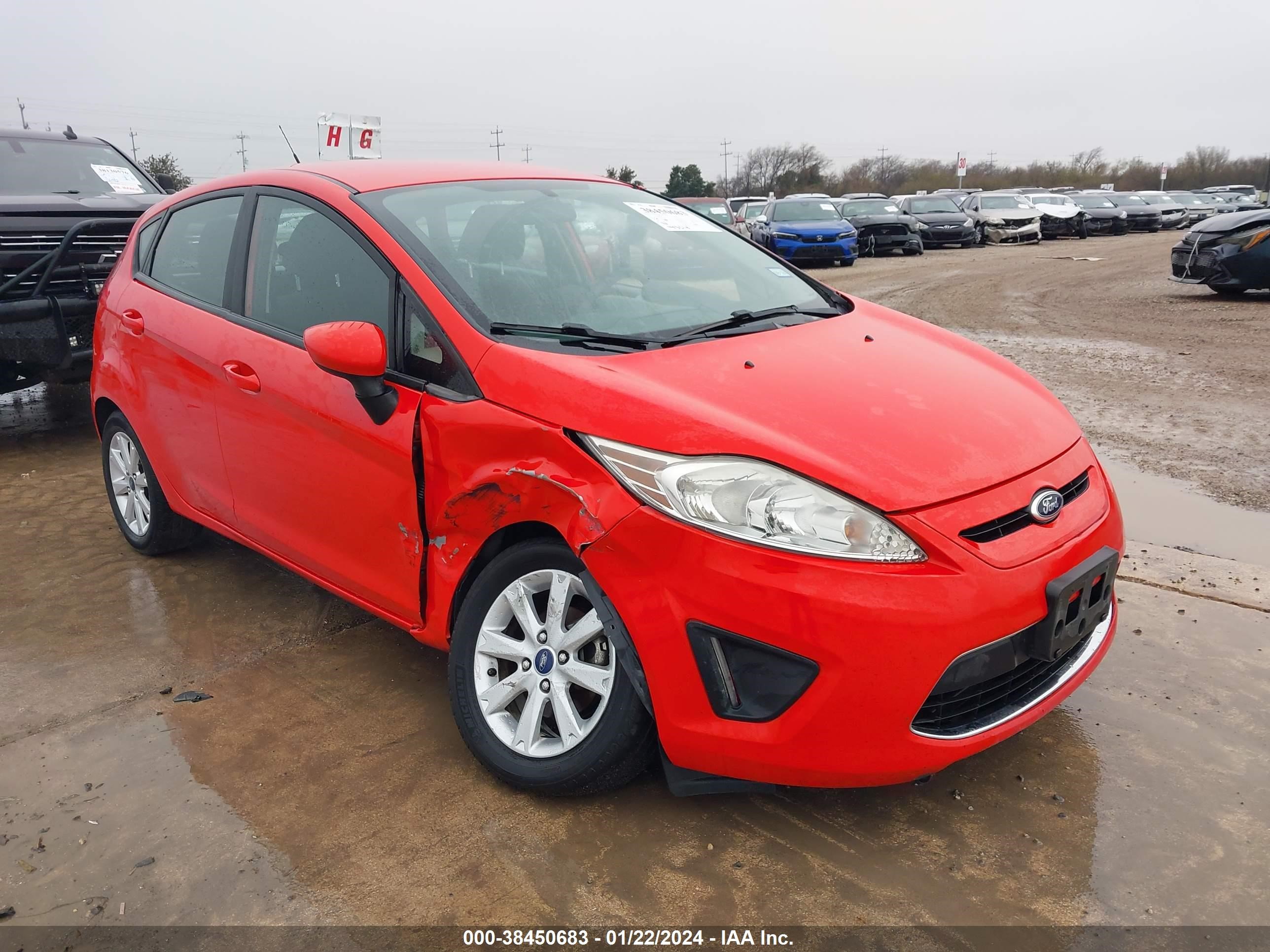 2012 Ford Fiesta Se vin: 3FADP4EJ3CM218754