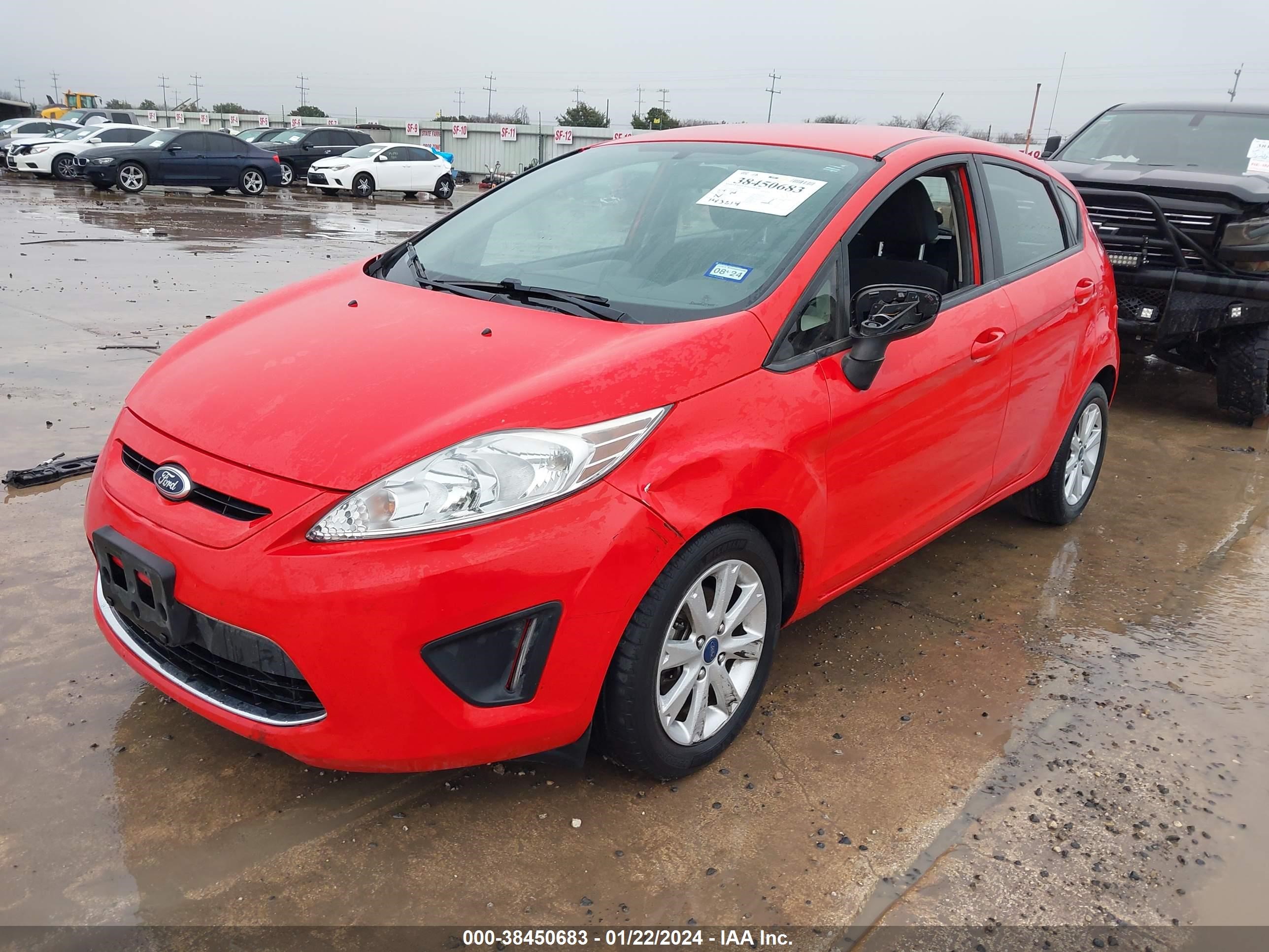 2012 Ford Fiesta Se vin: 3FADP4EJ3CM218754