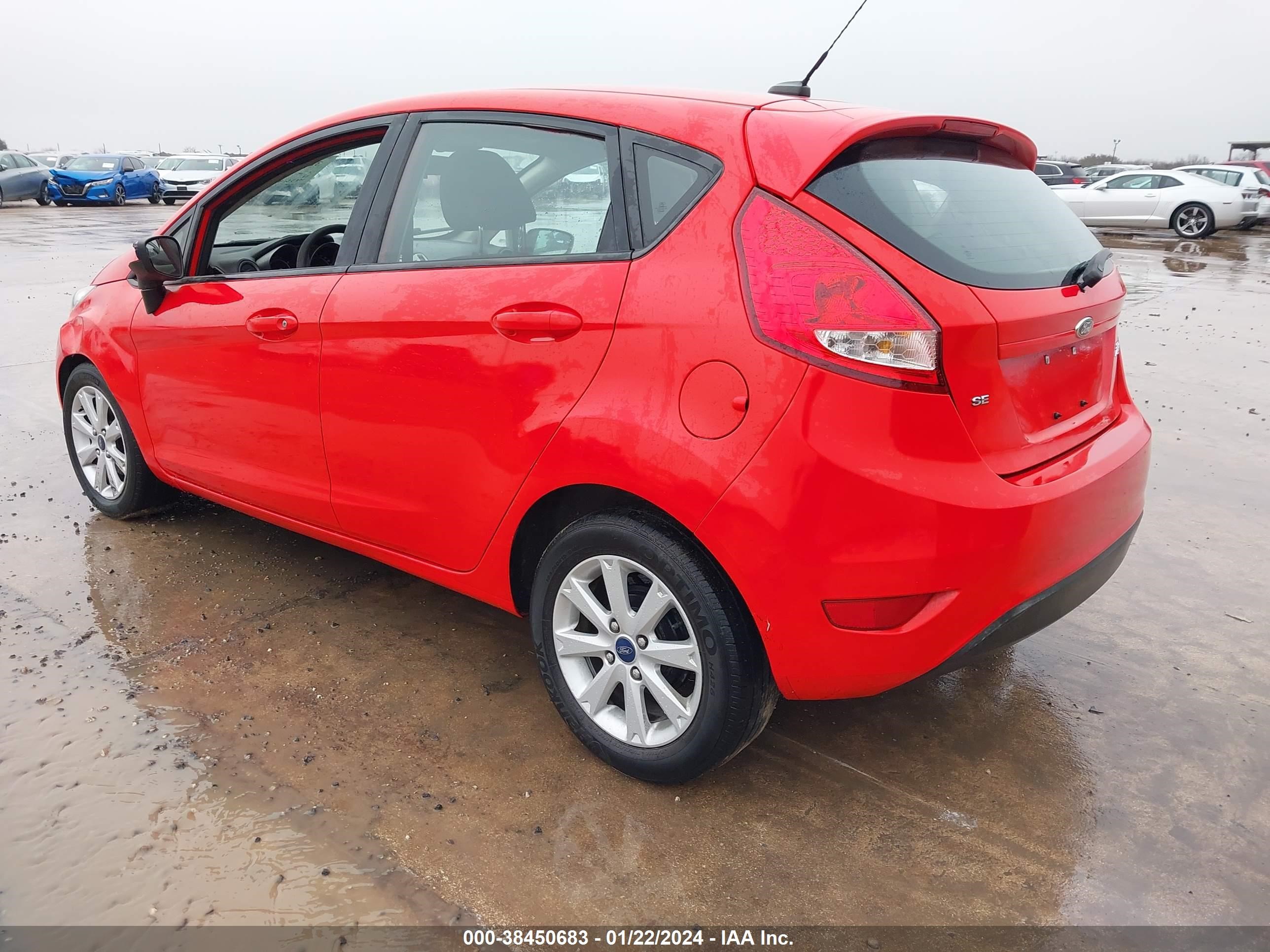 2012 Ford Fiesta Se vin: 3FADP4EJ3CM218754